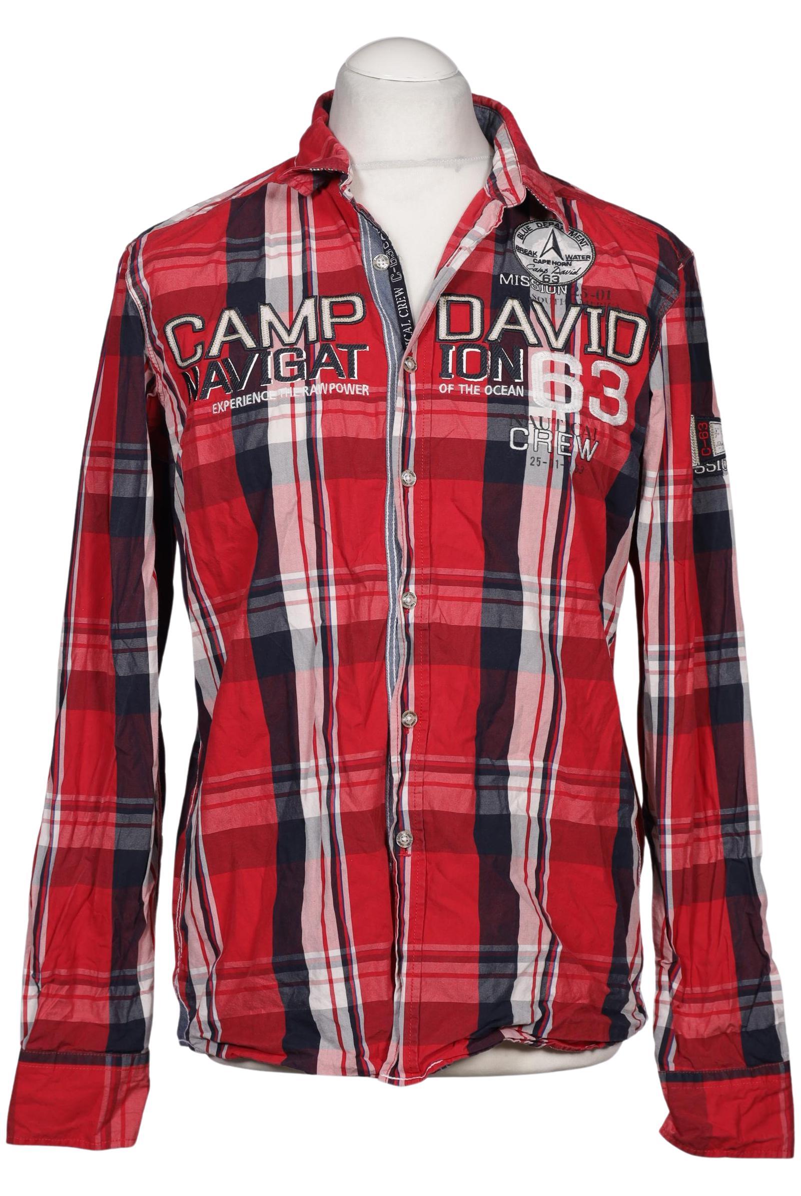 

Camp David Herren Hemd, rot, Gr. 48