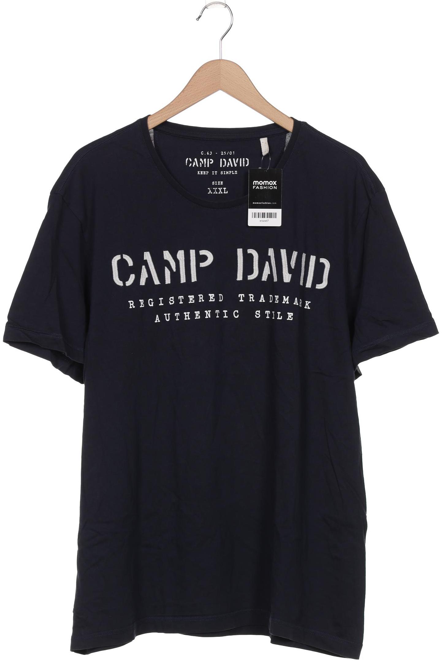 

Camp David Herren T-Shirt, marineblau, Gr. 58