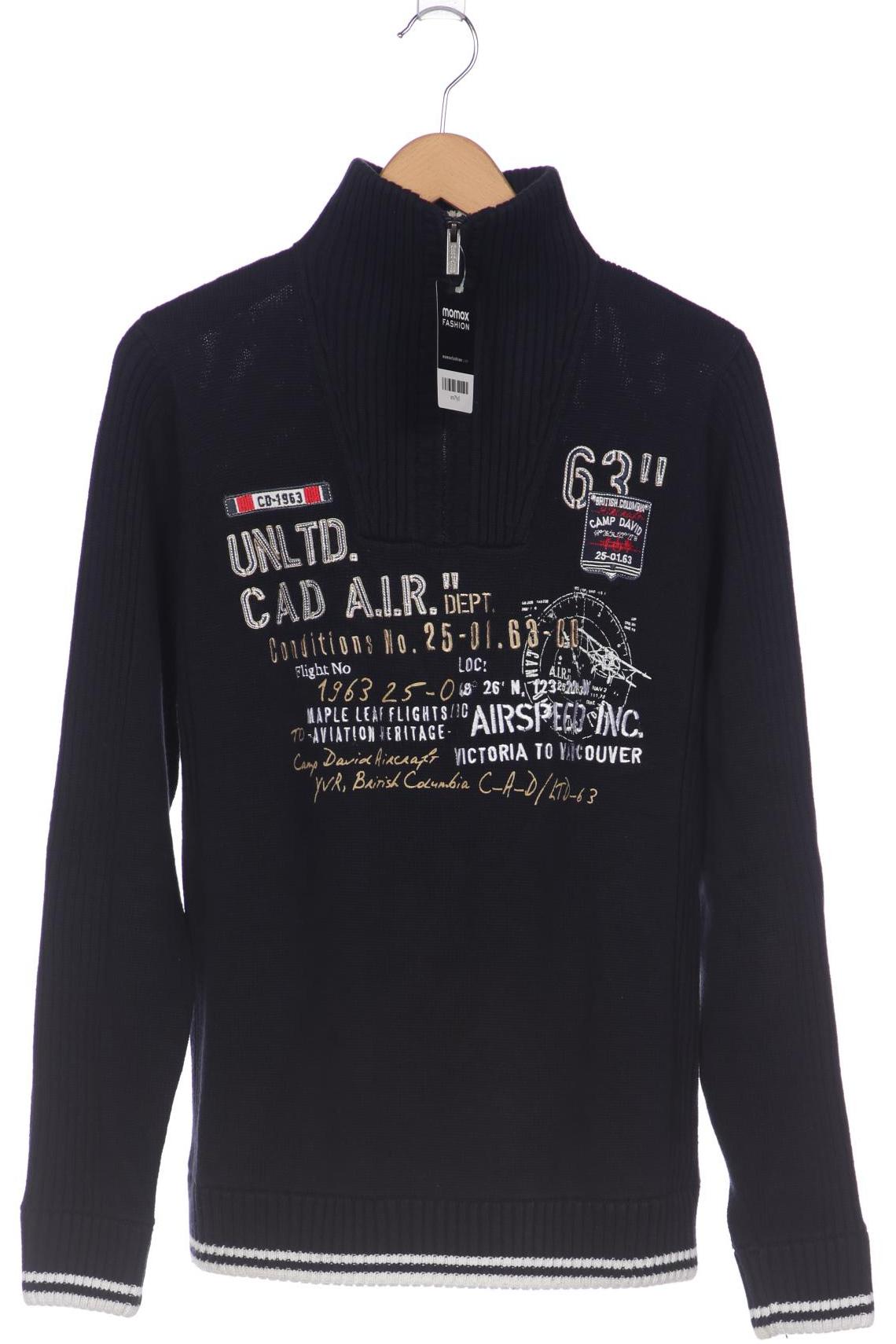 

Camp David Herren Pullover, marineblau, Gr. 46