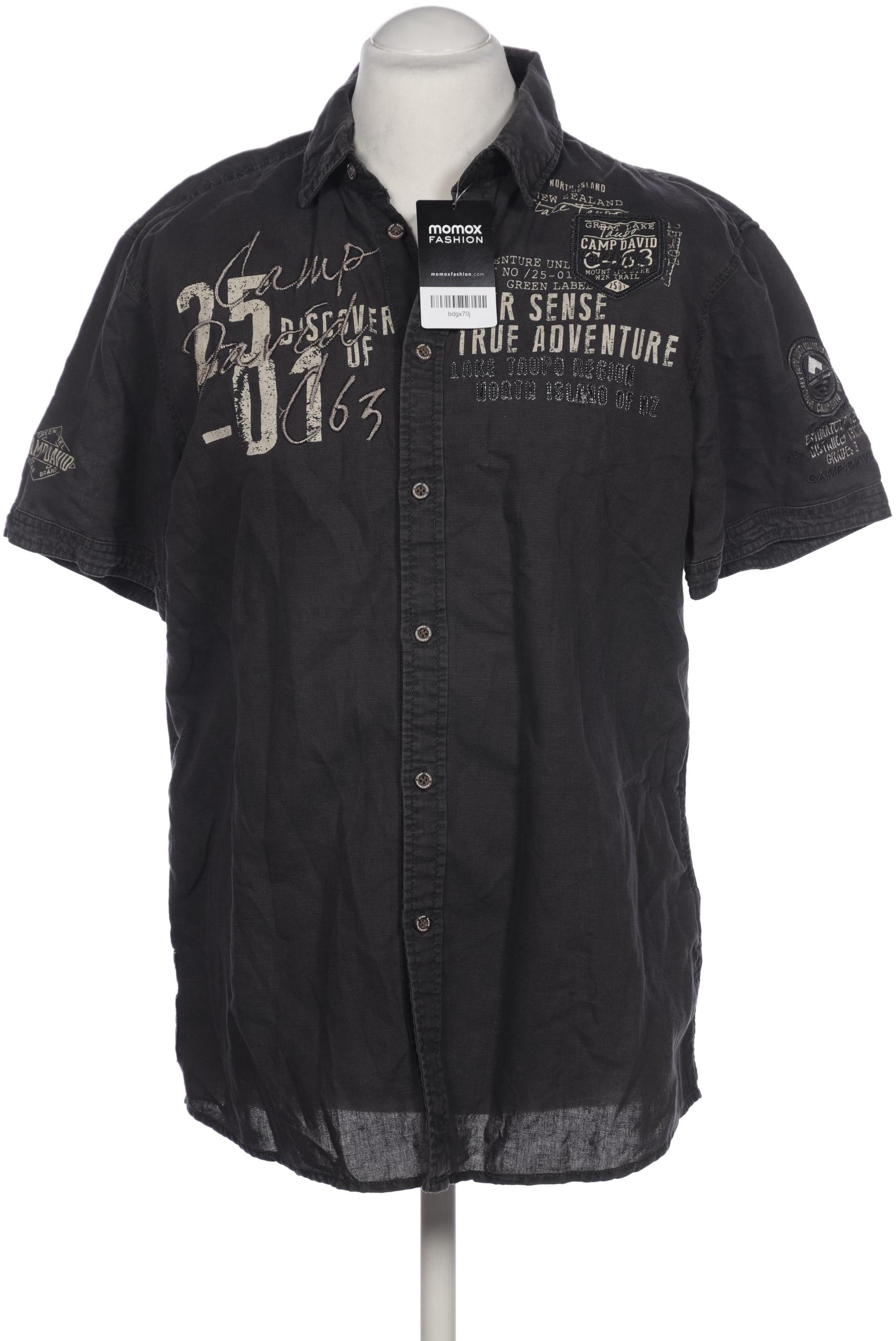 

Camp David Herren Hemd, schwarz, Gr. 48