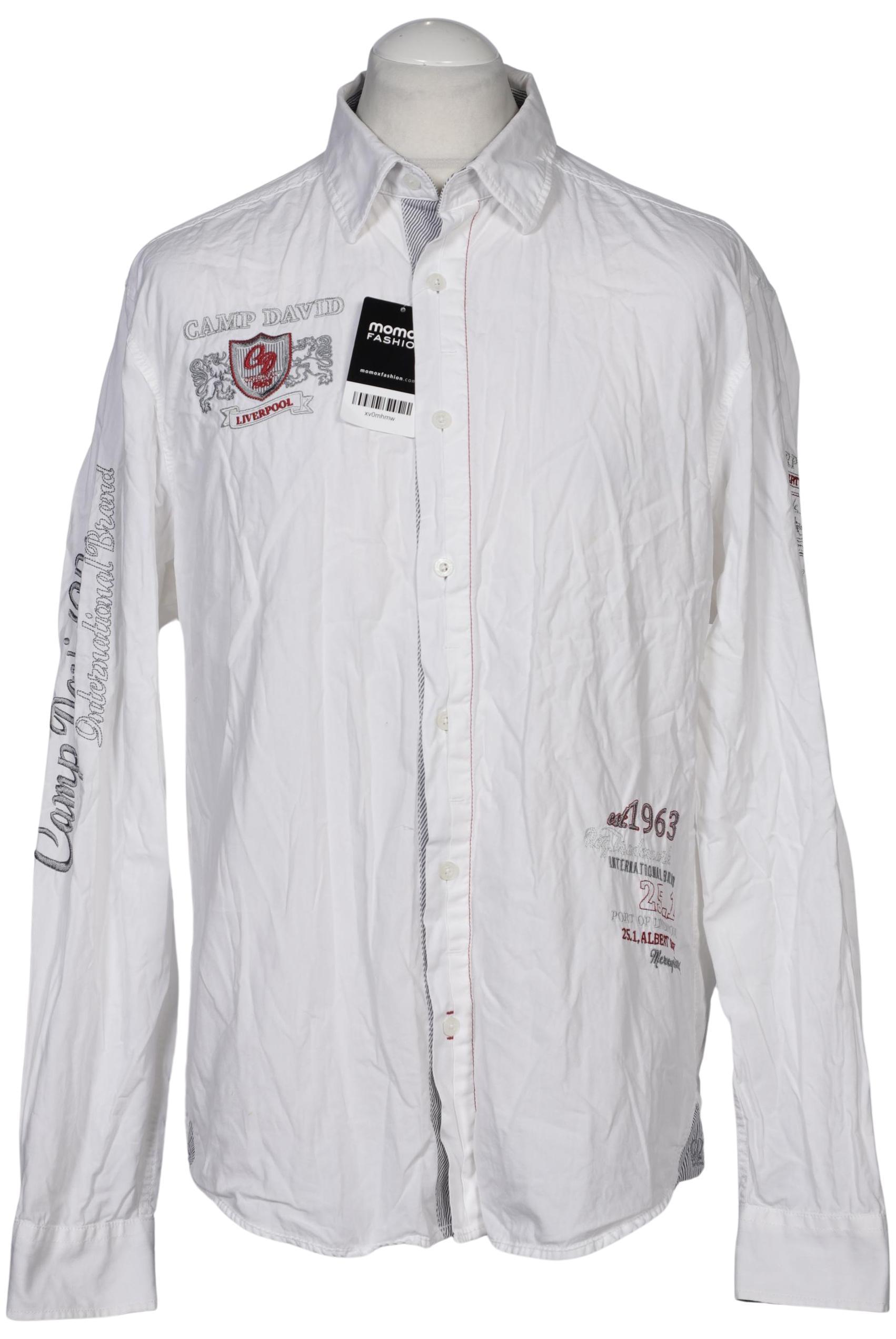 

Camp David Herren Hemd, weiß, Gr. 52