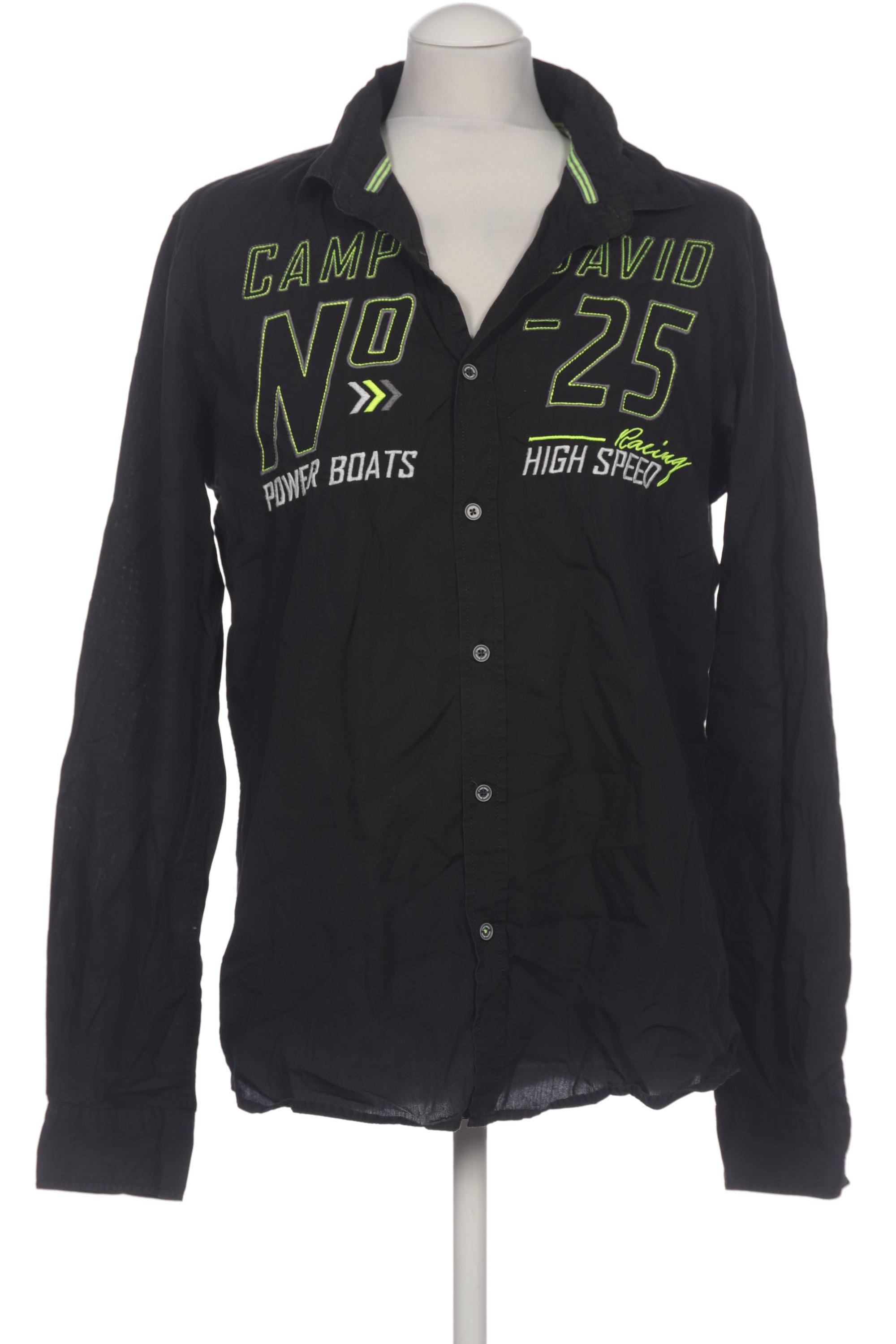 

Camp David Herren Hemd, schwarz, Gr. 48