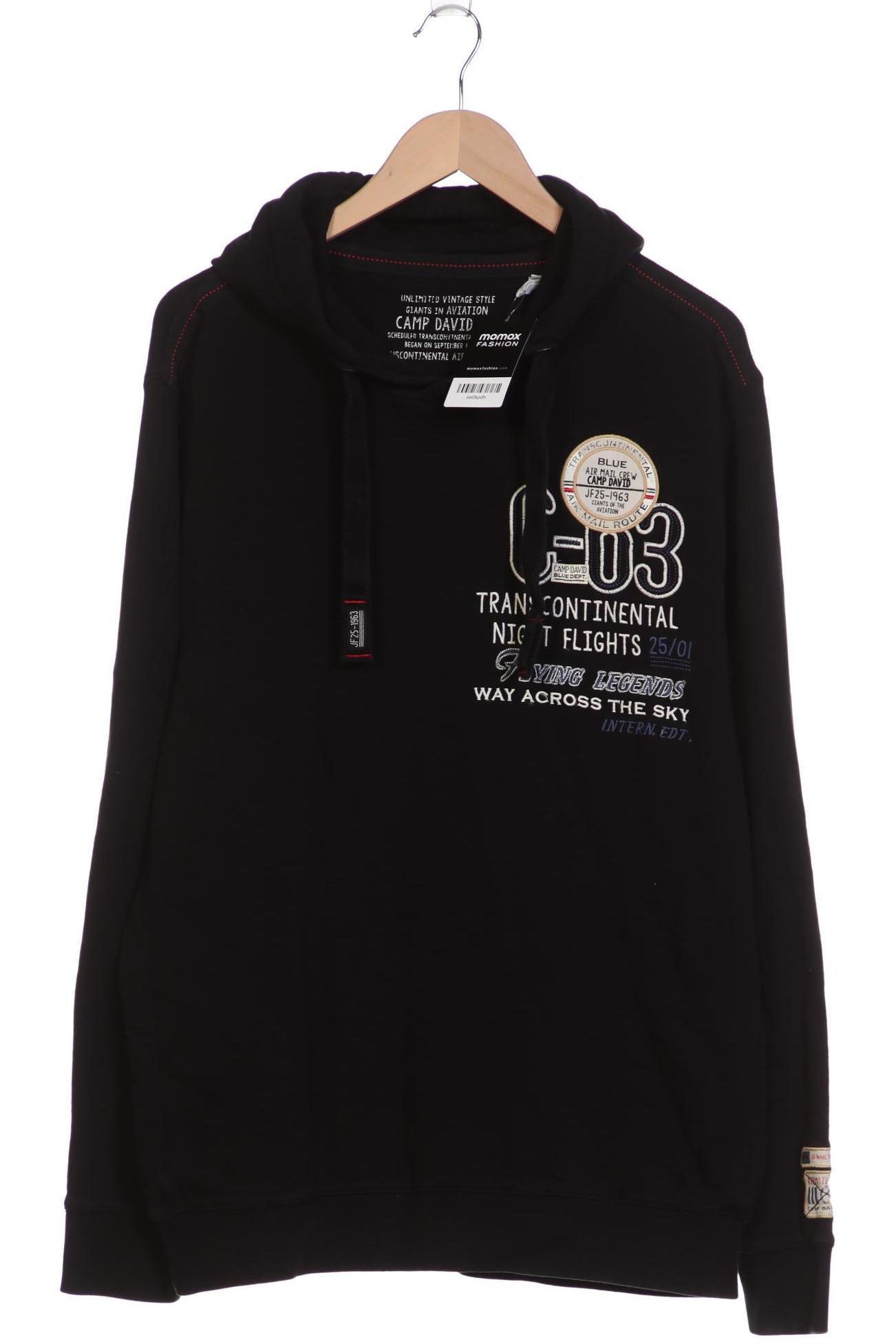 

Camp David Herren Kapuzenpullover, schwarz, Gr. 56