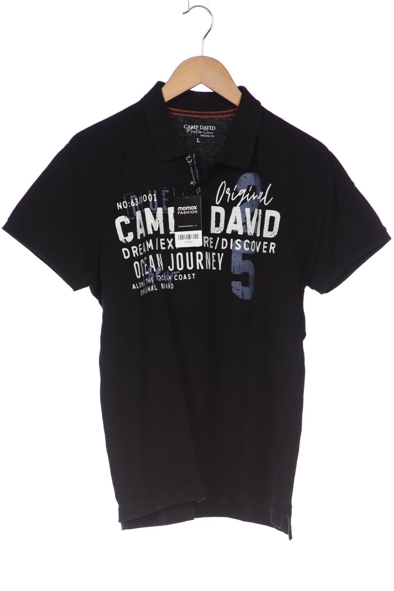 

Camp David Herren Poloshirt, schwarz, Gr. 52