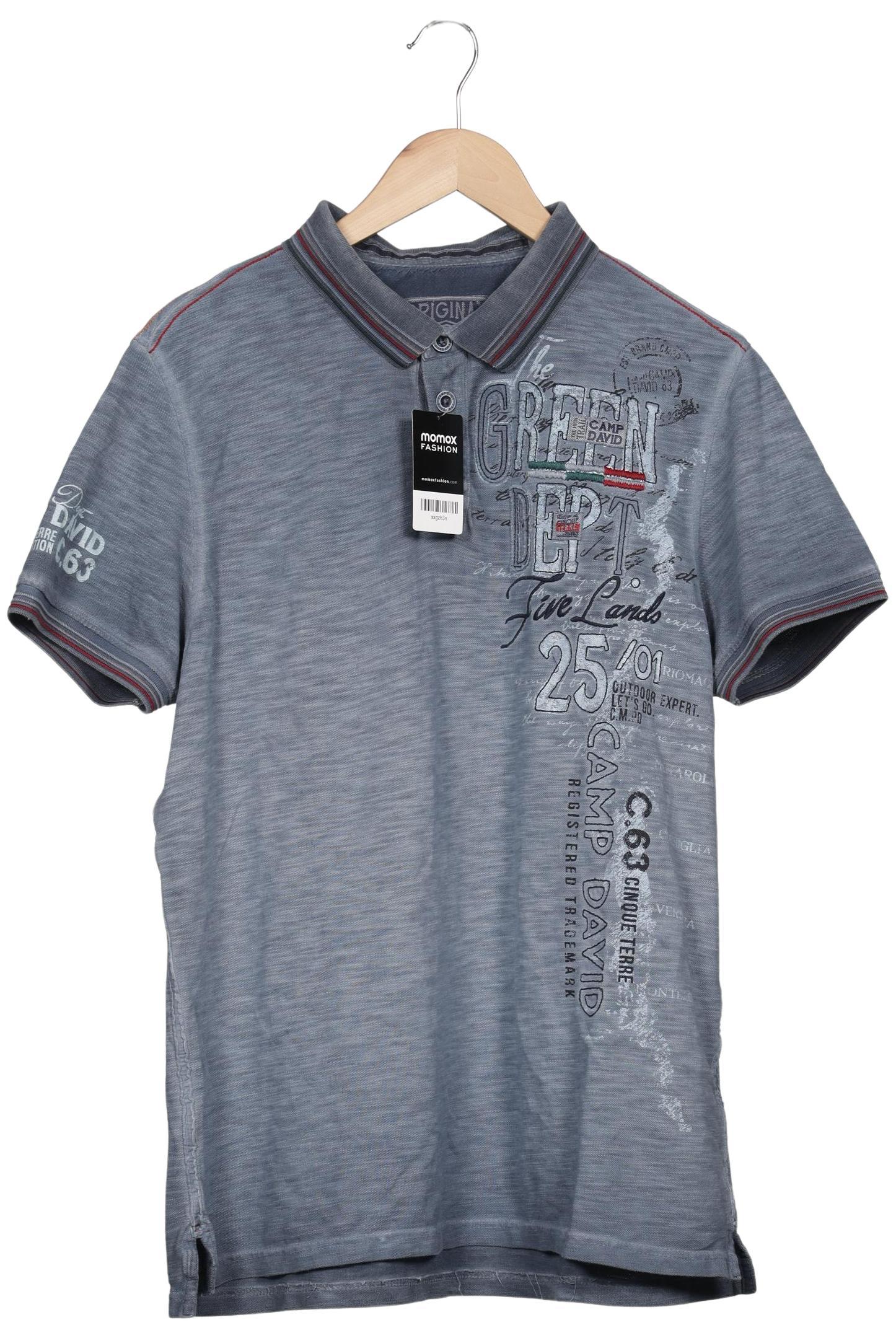 

Camp David Herren Poloshirt, blau, Gr. 54