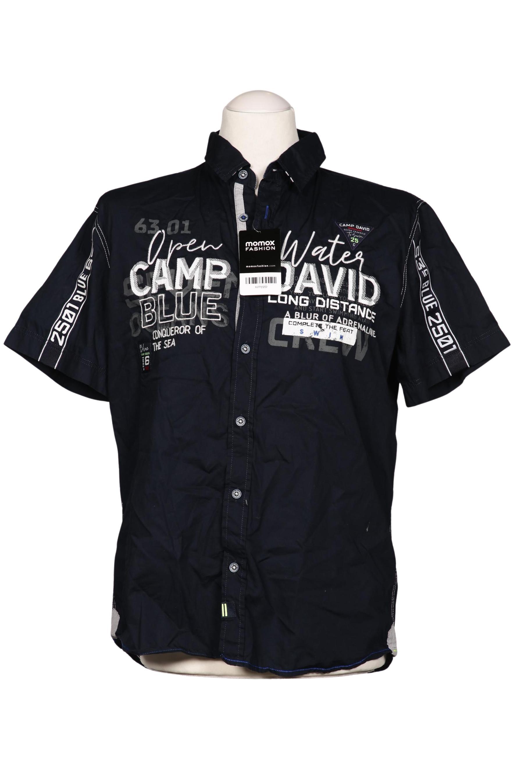 

Camp David Herren Hemd, schwarz, Gr. 46