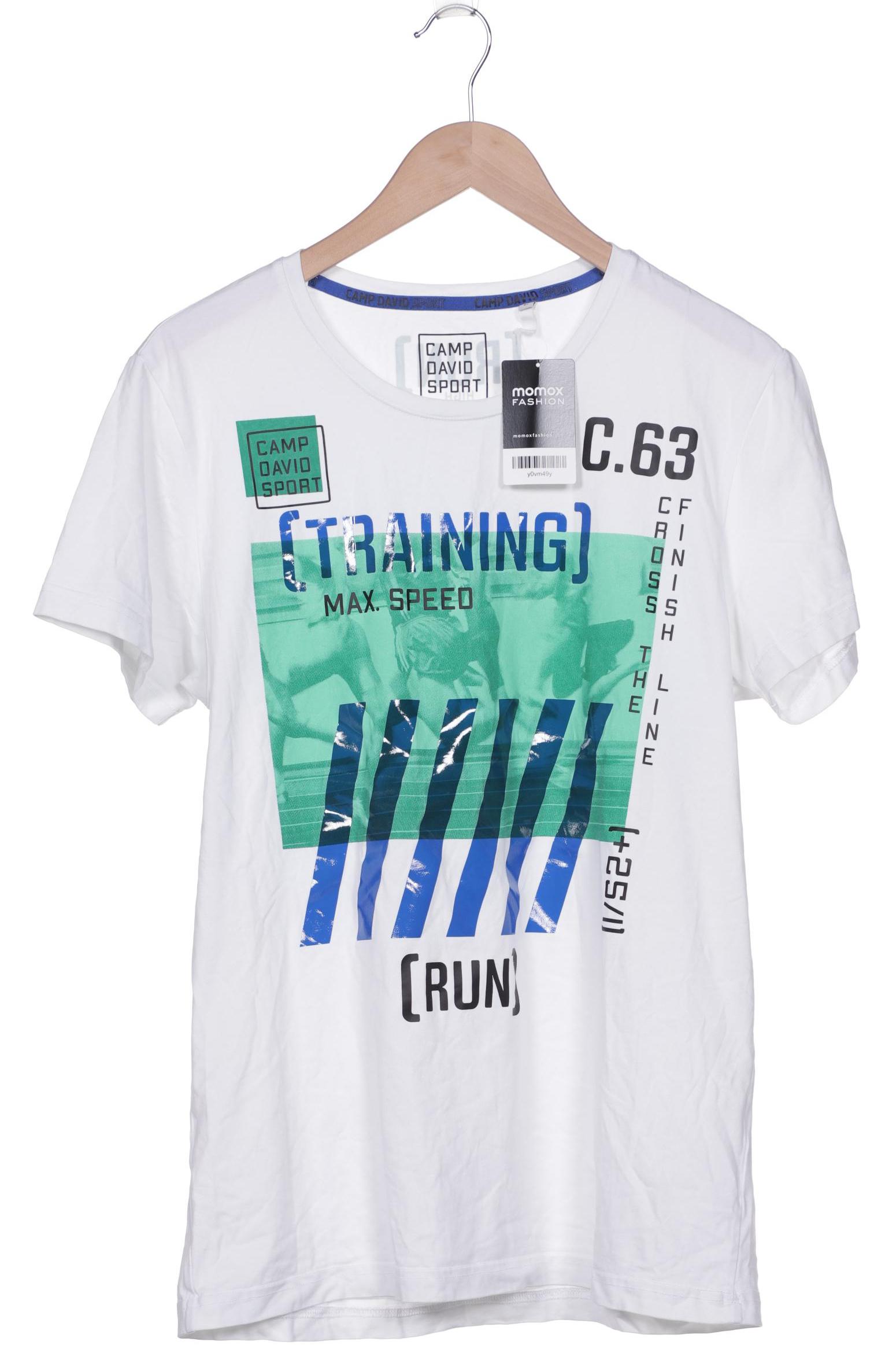 

Camp David Herren T-Shirt, weiß