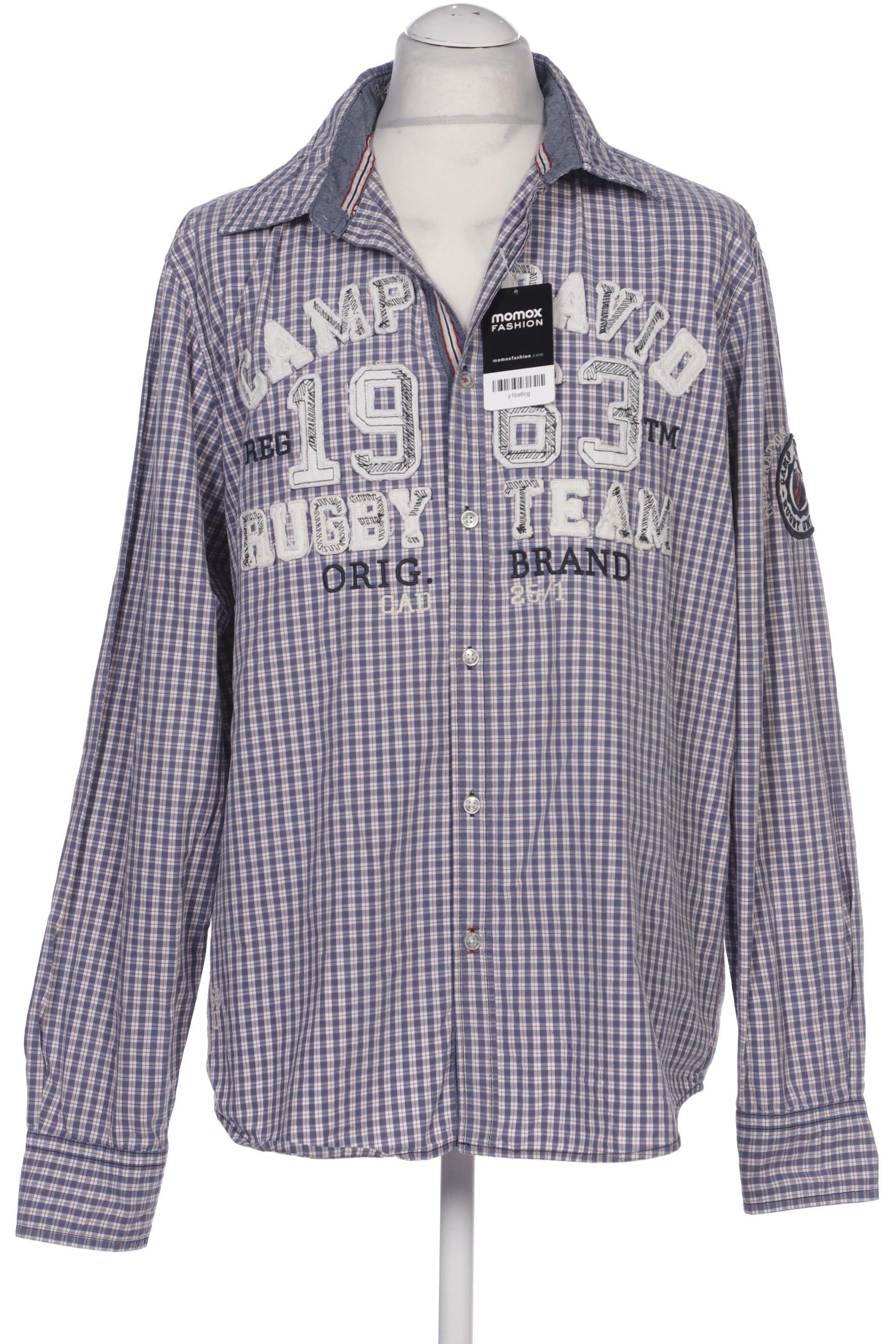 

Camp David Herren Hemd, marineblau, Gr. 54