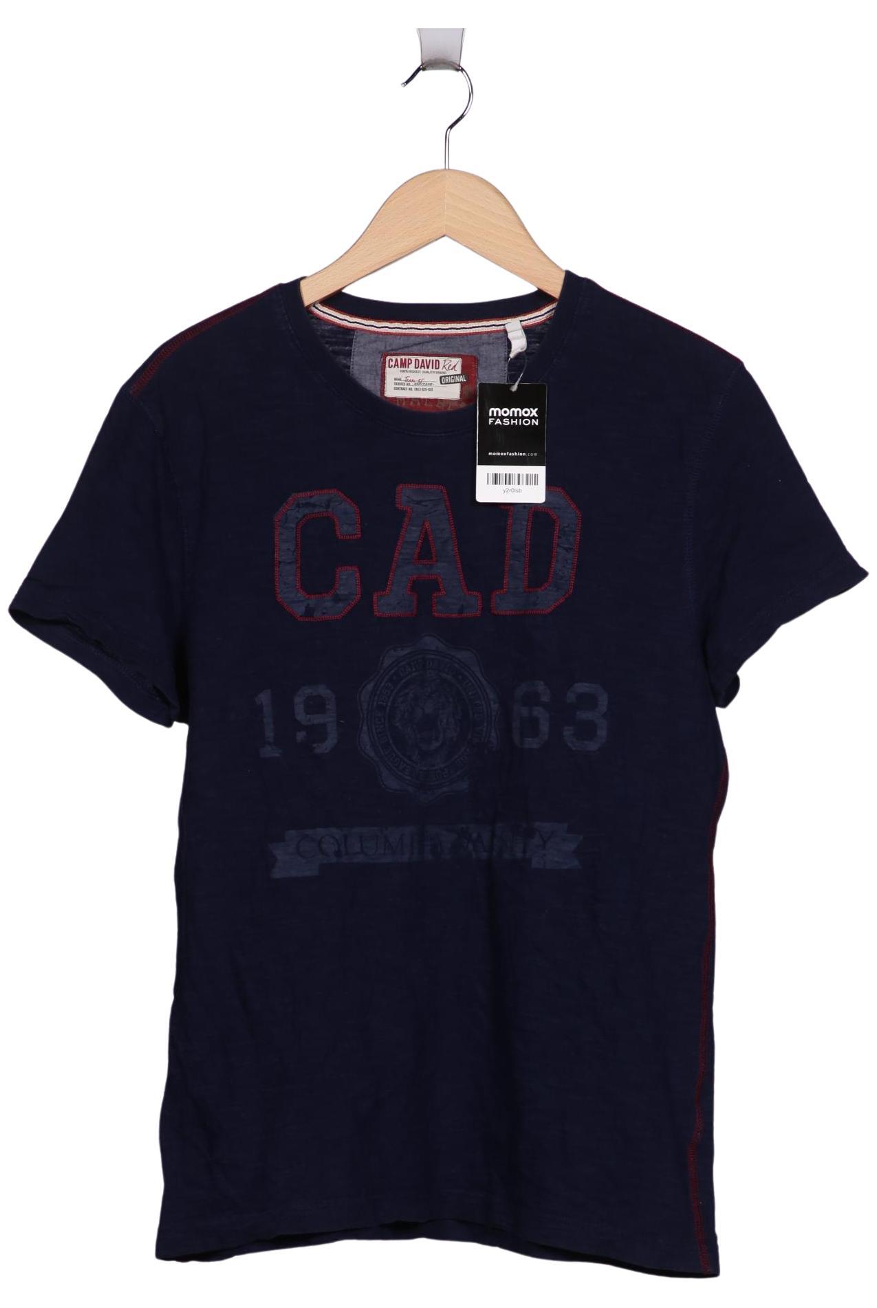 

Camp David Herren T-Shirt, marineblau, Gr. 48