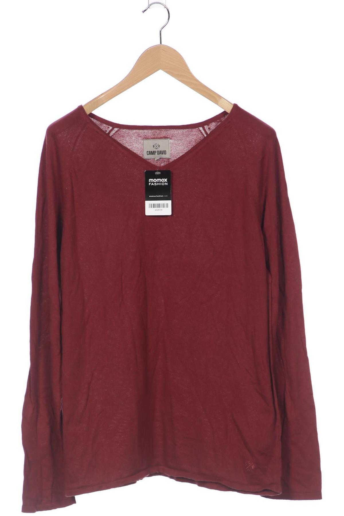 Thumbnail - Camp David Herren Pullover, bordeaux, Gr. 54