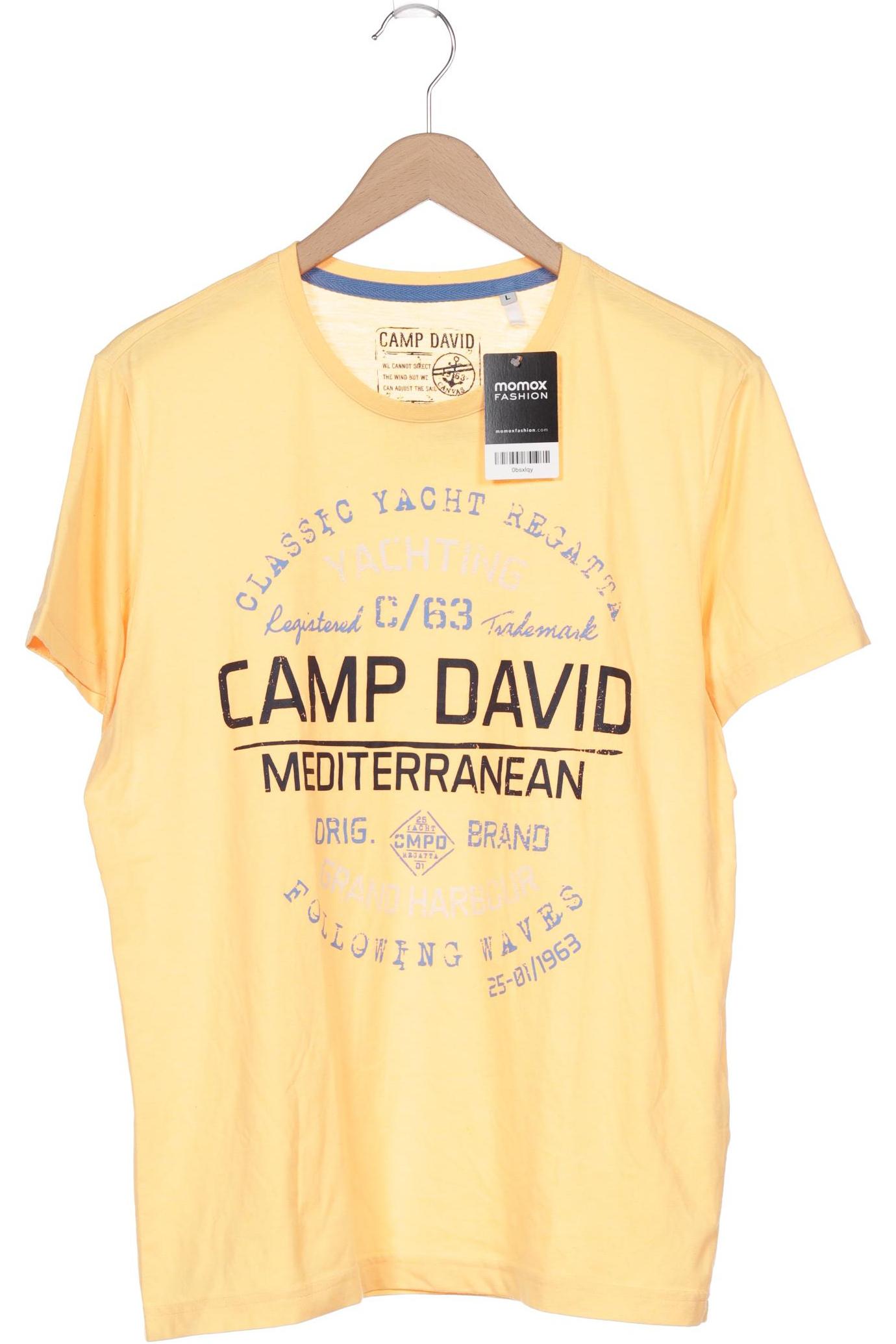 

Camp David Herren T-Shirt, orange, Gr. 52