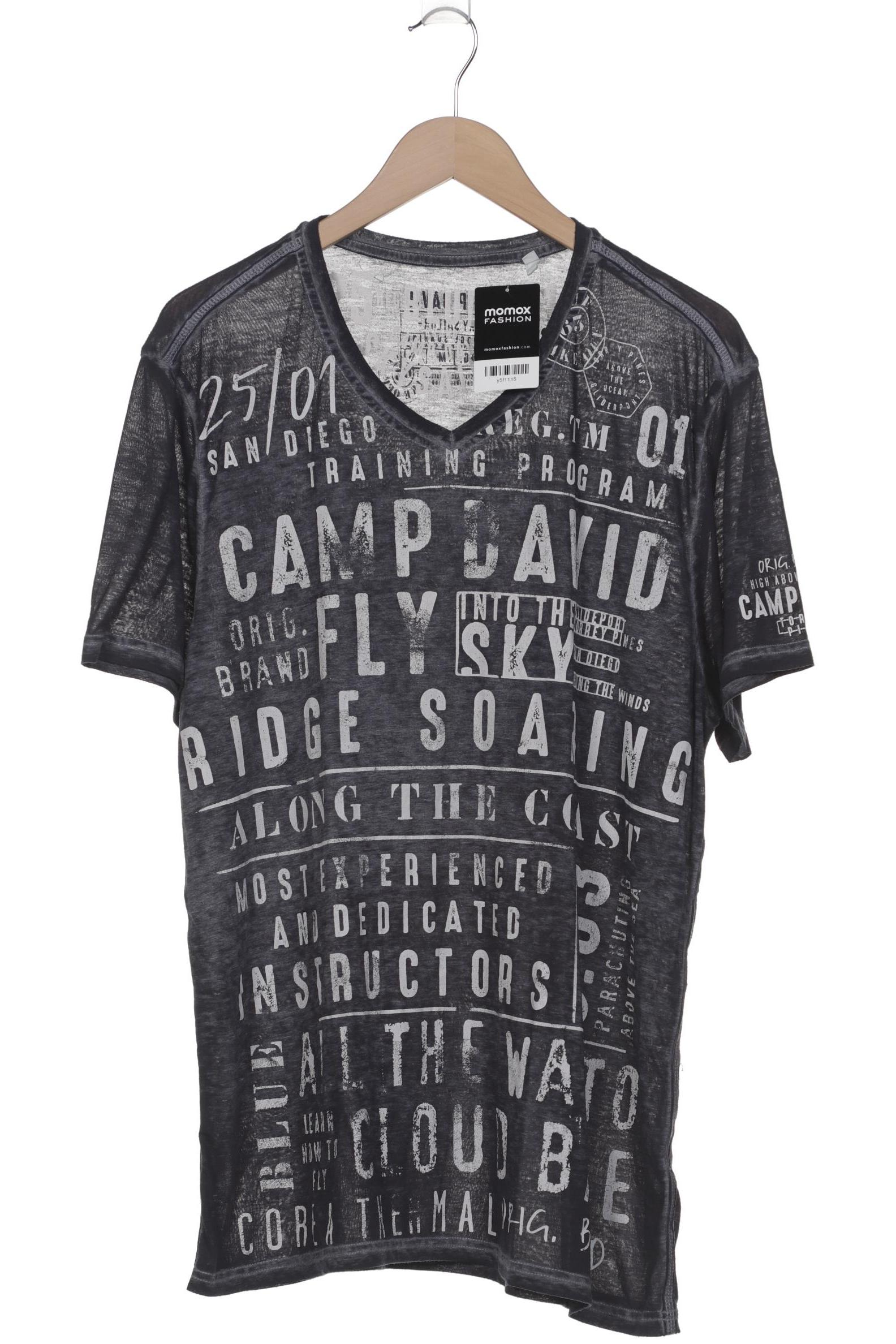 

Camp David Herren T-Shirt, marineblau, Gr. 54