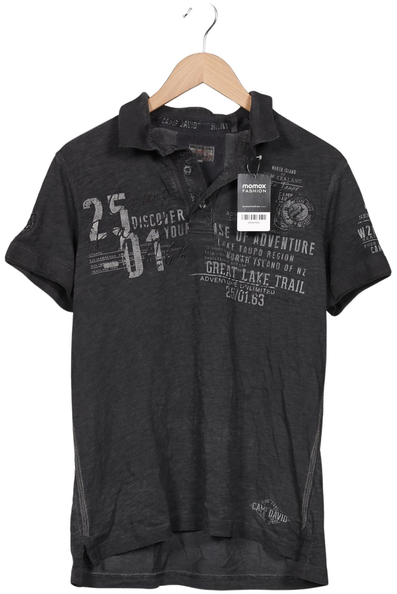 

Camp David Herren Poloshirt, grau, Gr. 48