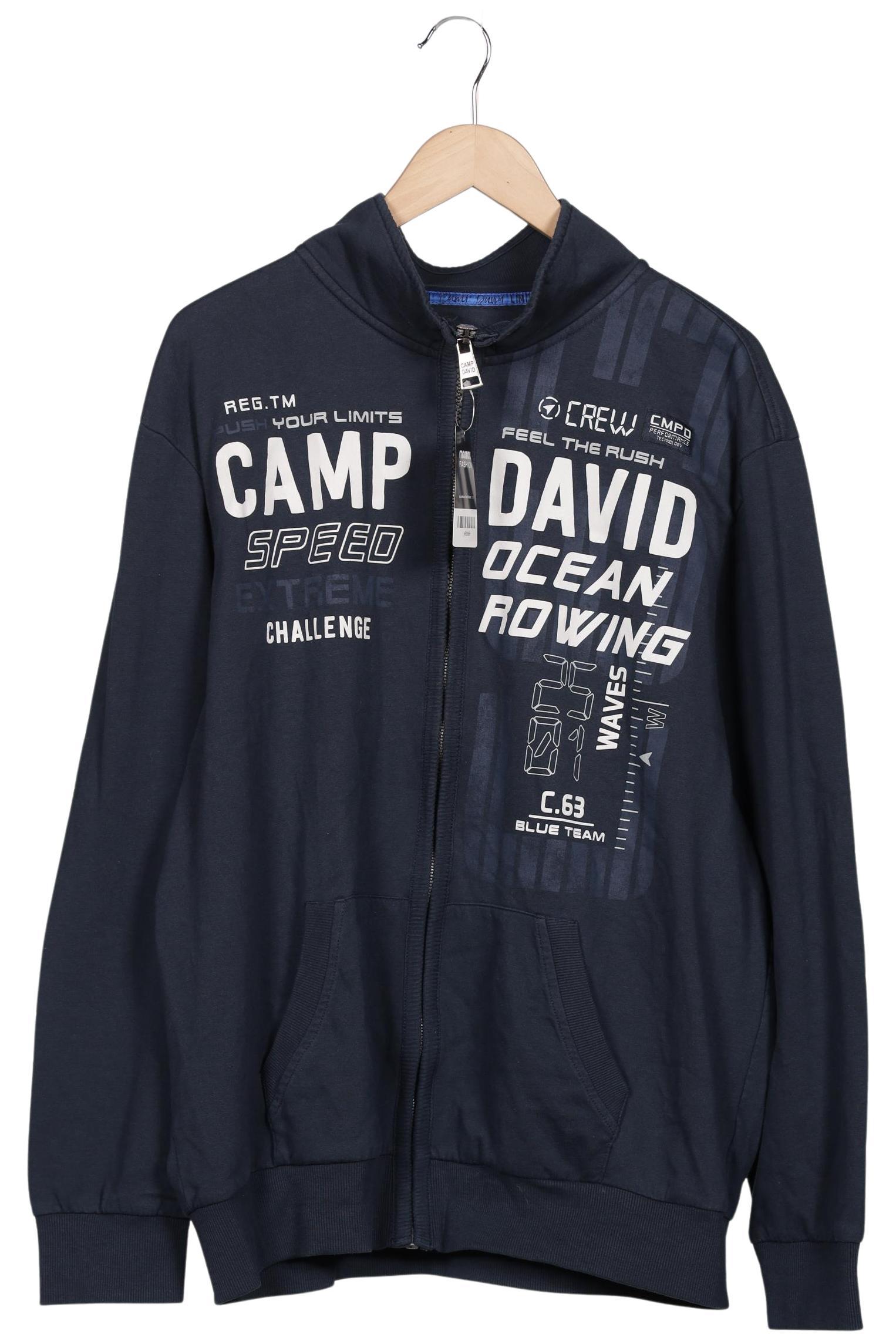 

Camp David Herren Sweatshirt, marineblau, Gr. 58