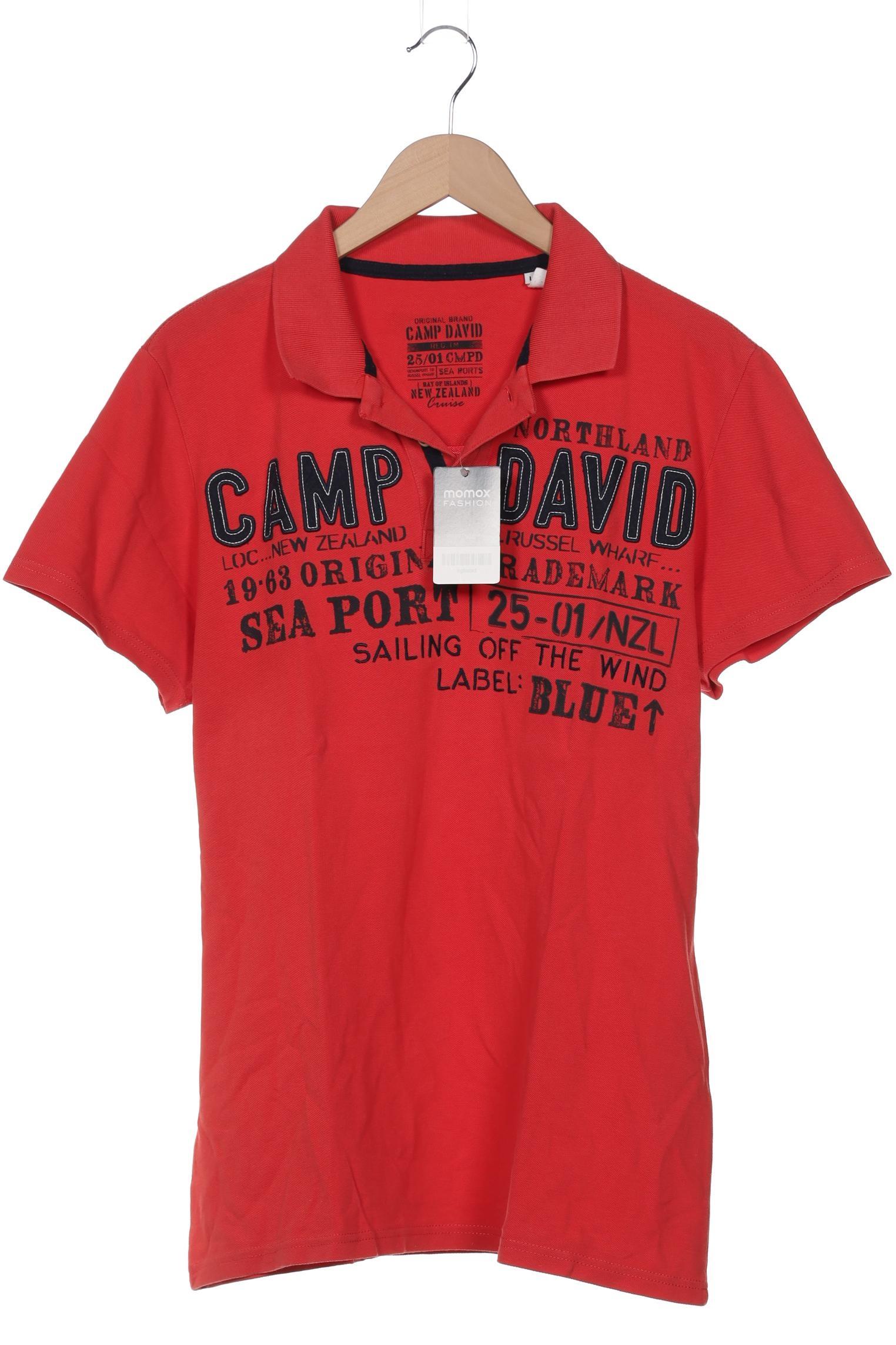 

Camp David Herren Poloshirt, rot, Gr. 52