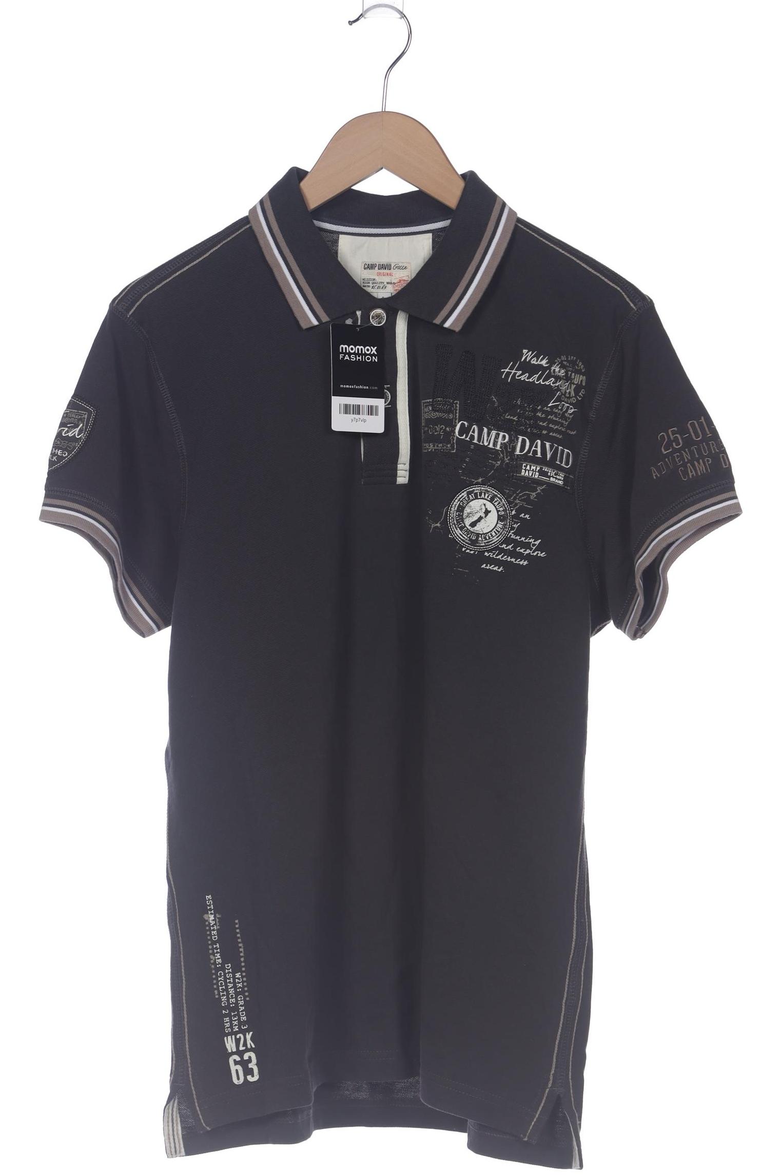 

Camp David Herren Poloshirt, schwarz, Gr. 52