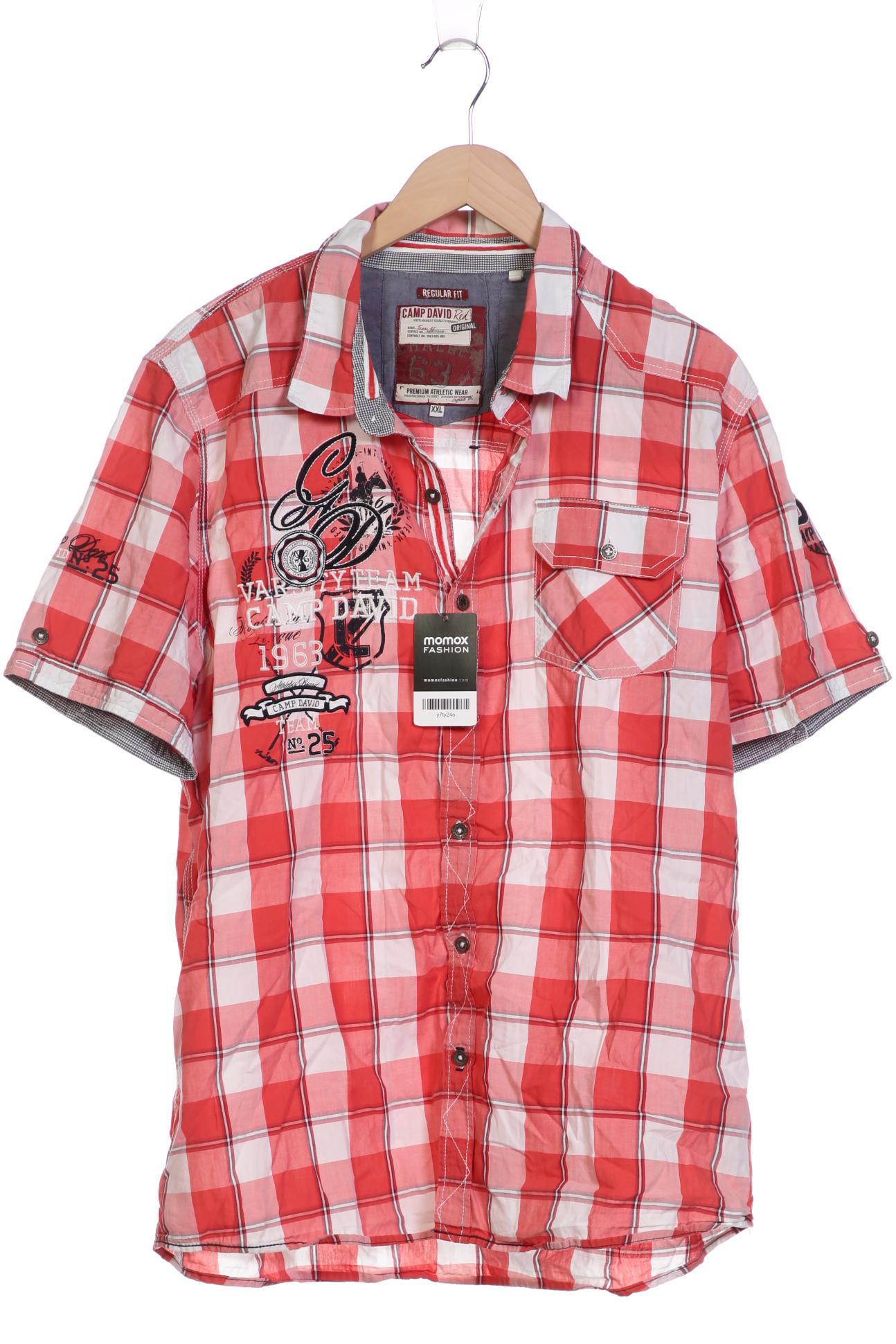 

Camp David Herren Hemd, rot, Gr. 56