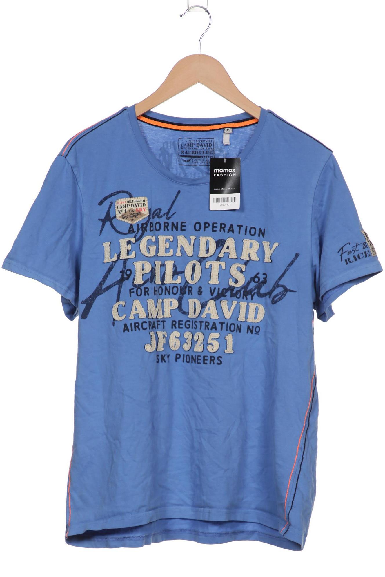 

Camp David Herren T-Shirt, hellblau