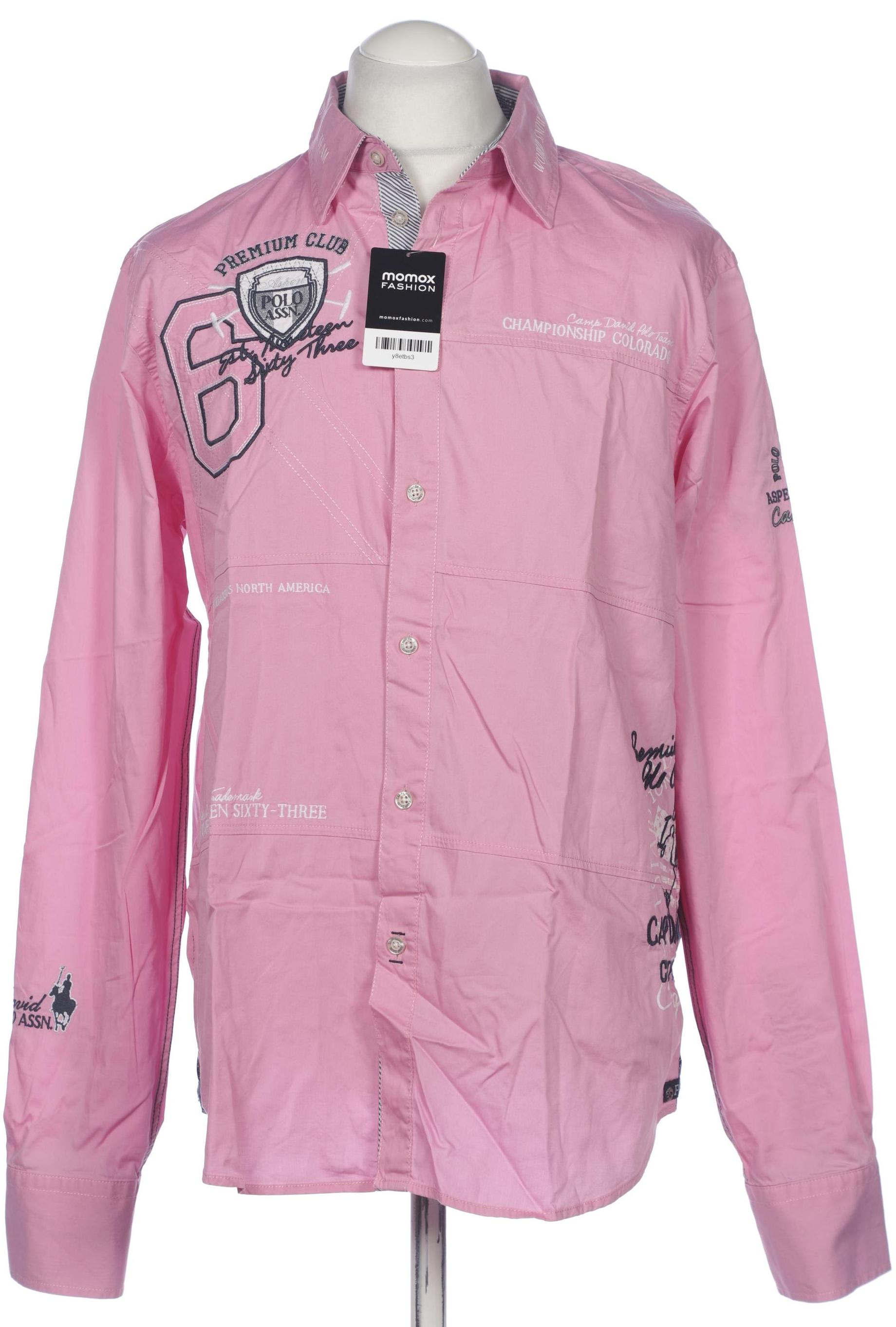 

Camp David Herren Hemd, pink, Gr. 54