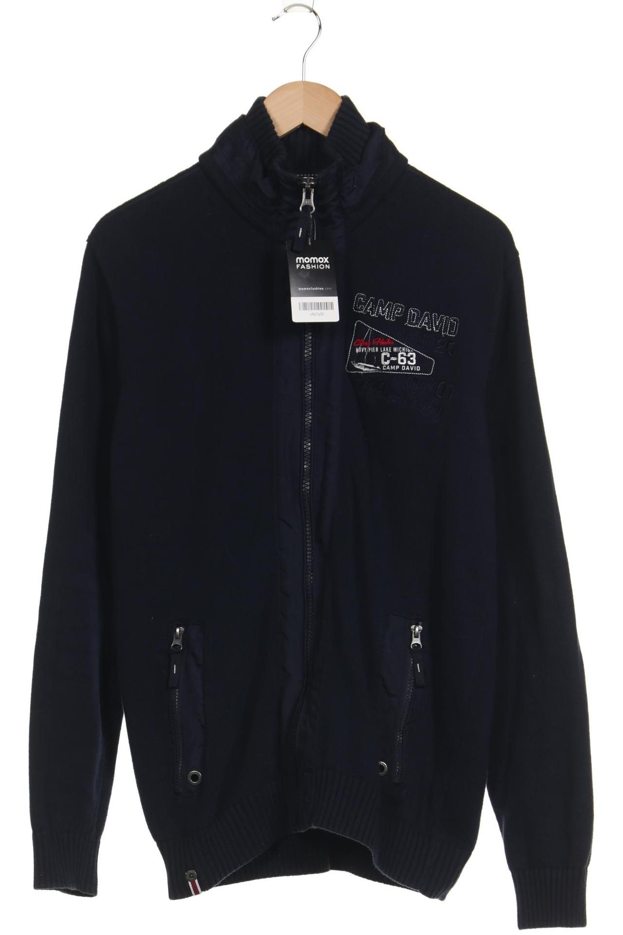 

Camp David Herren Strickjacke, marineblau, Gr. 54
