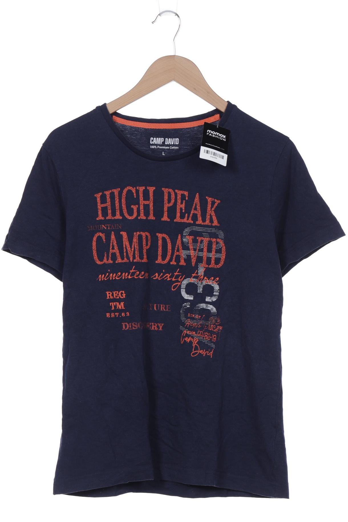 

Camp David Herren T-Shirt, marineblau, Gr. 52