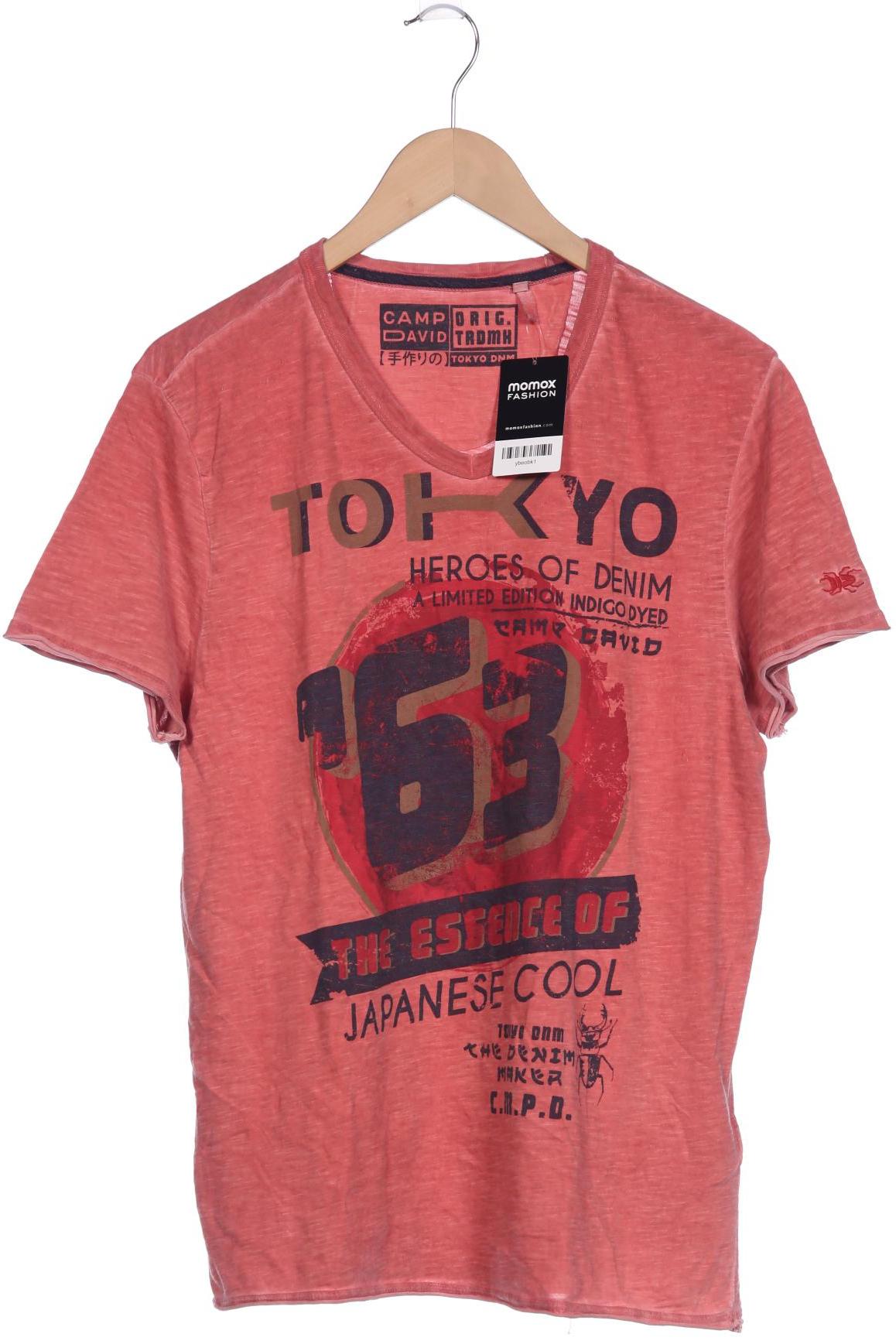

Camp David Herren T-Shirt, pink, Gr. 52
