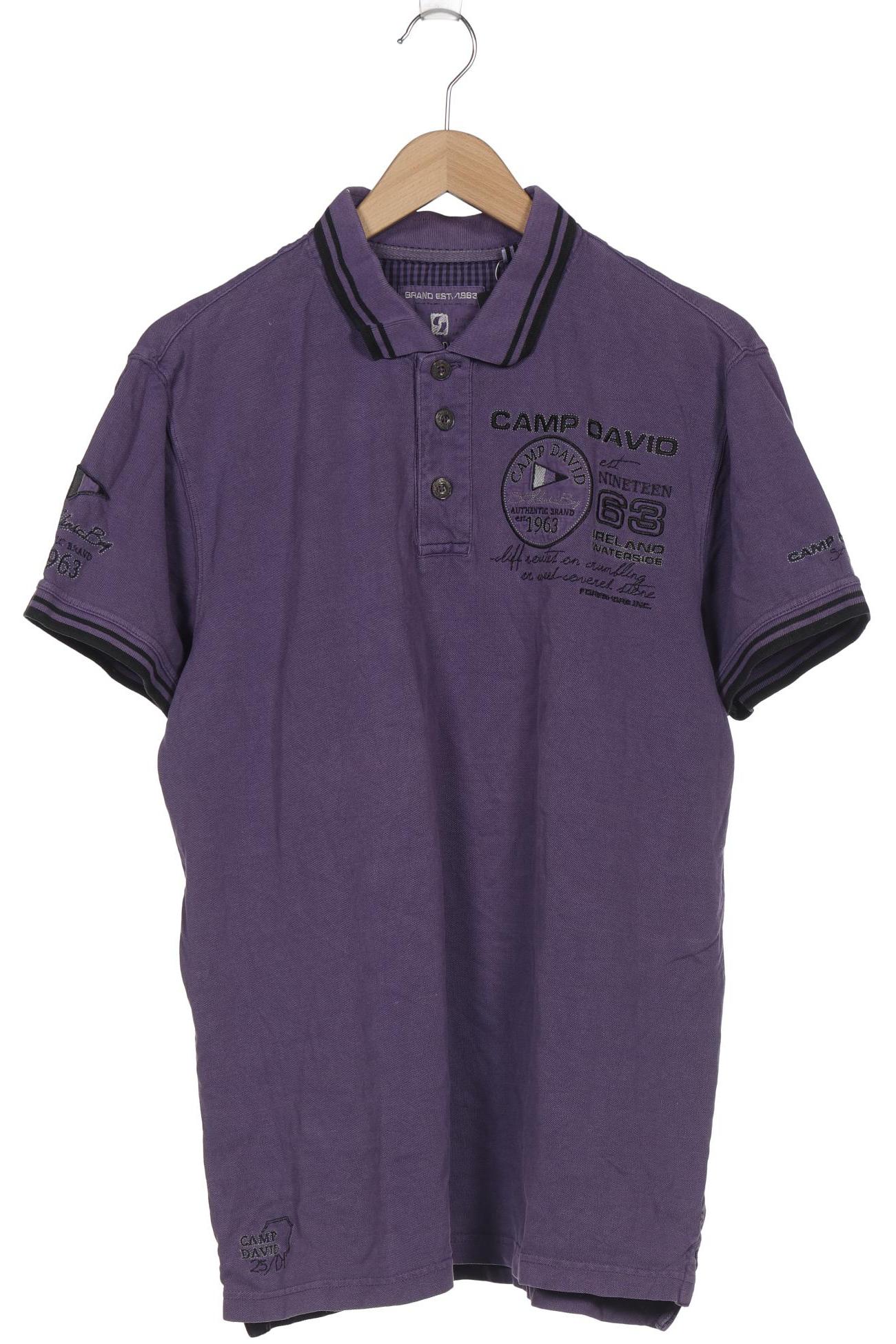 

Camp David Herren Poloshirt, flieder