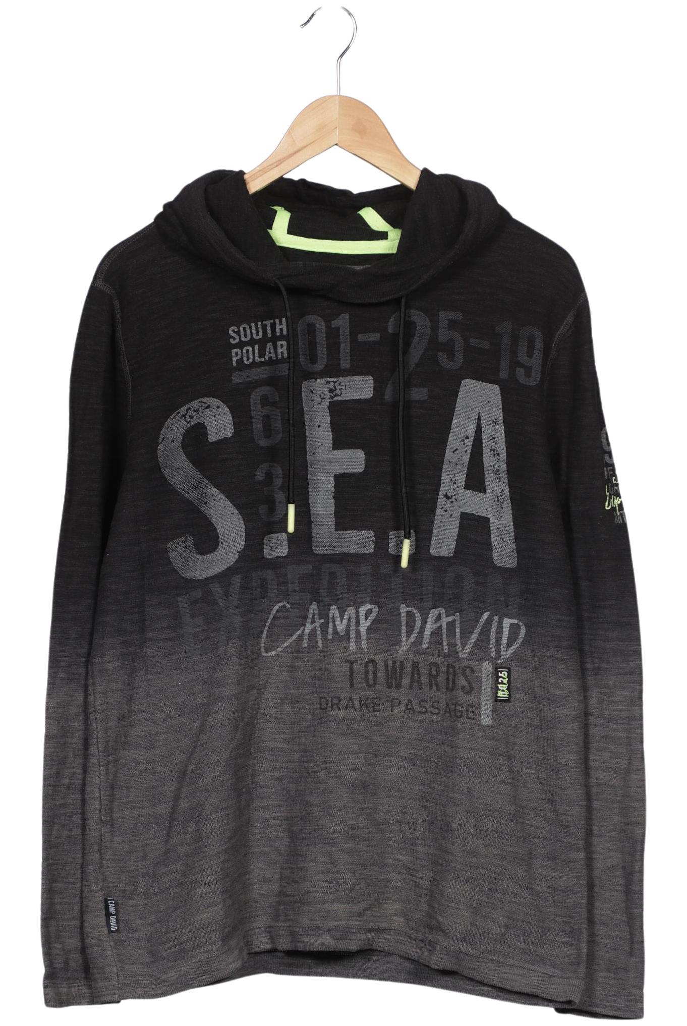 

Camp David Herren Kapuzenpullover, neon, Gr. 52