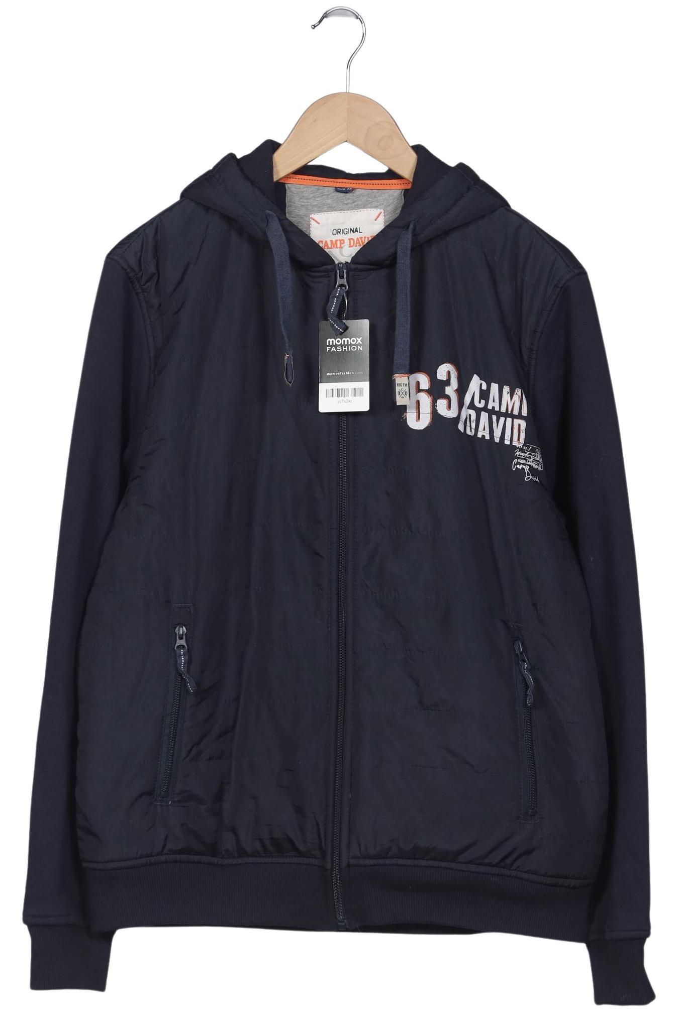 

Camp David Herren Kapuzenpullover, marineblau, Gr. 54