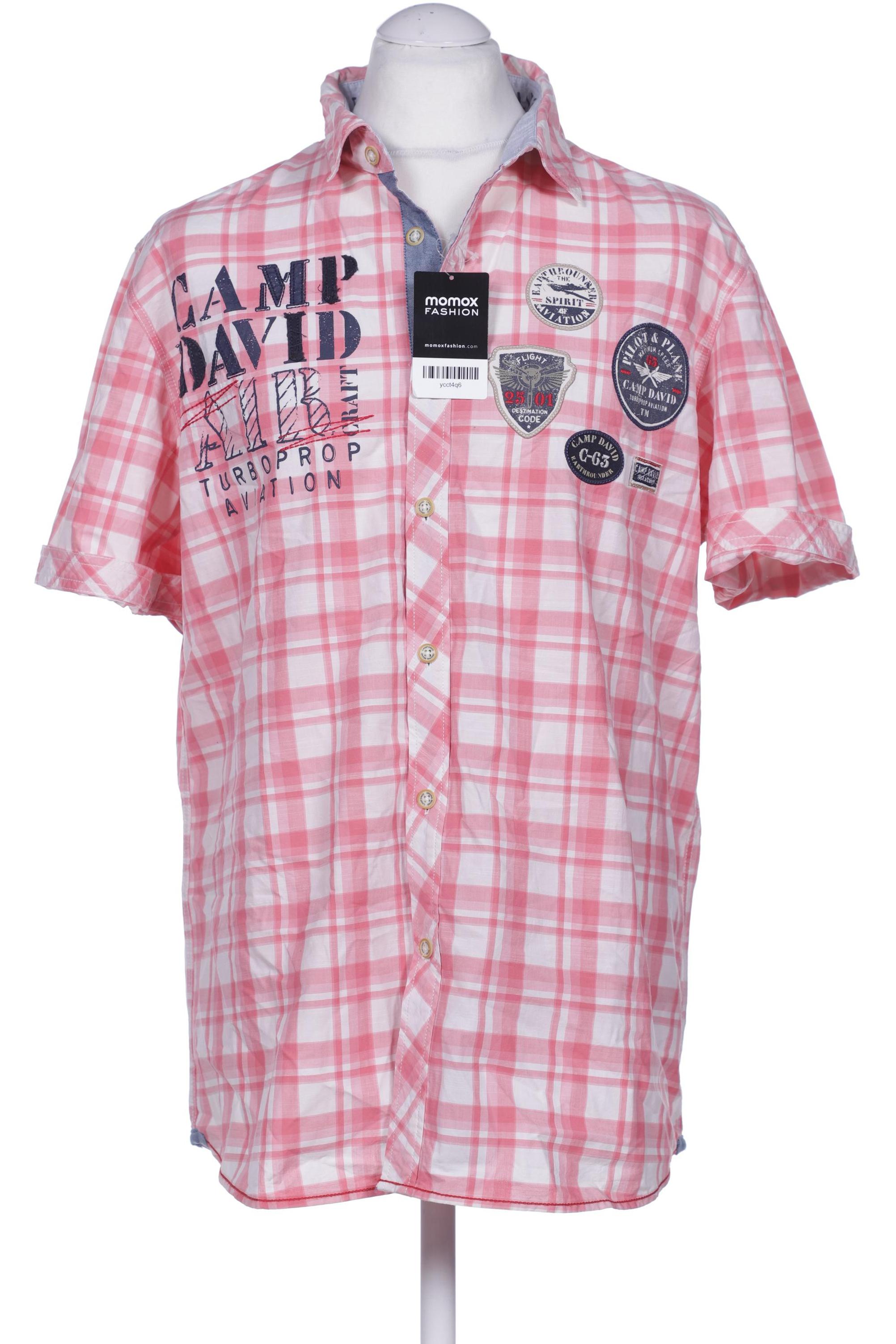 

Camp David Herren Hemd, pink