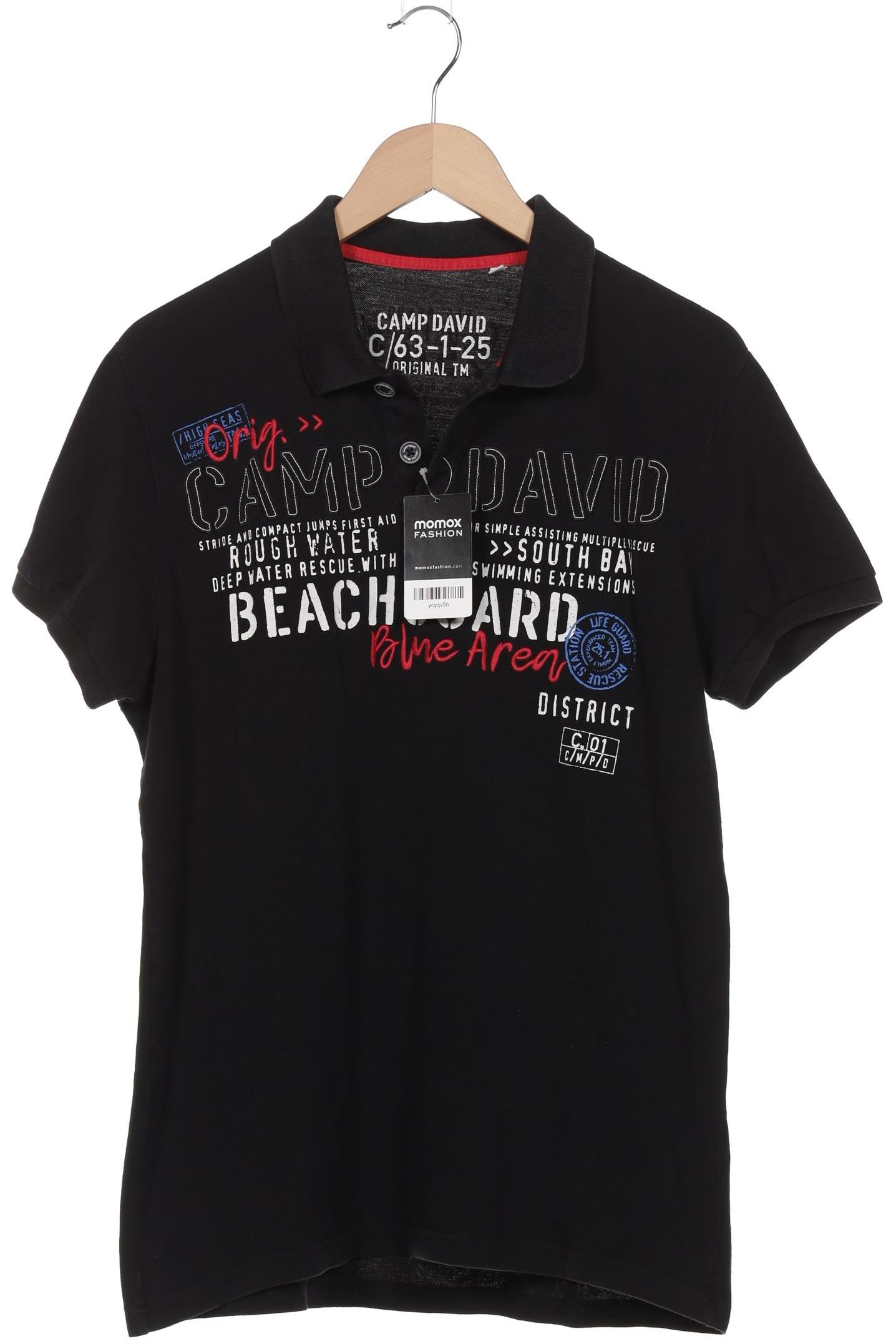 

Camp David Herren Poloshirt, schwarz, Gr. 52