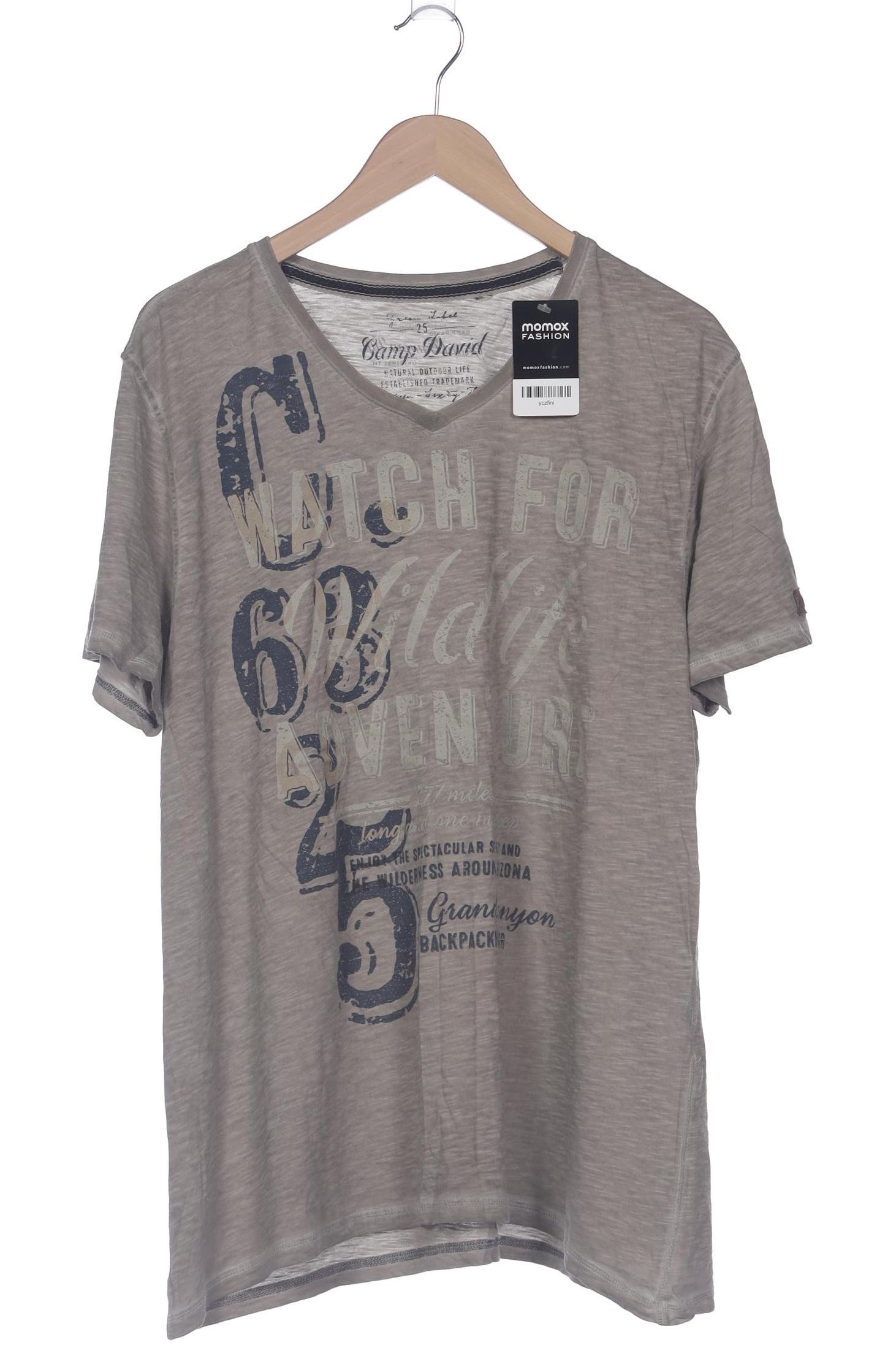 

Camp David Herren T-Shirt, grau, Gr. 60
