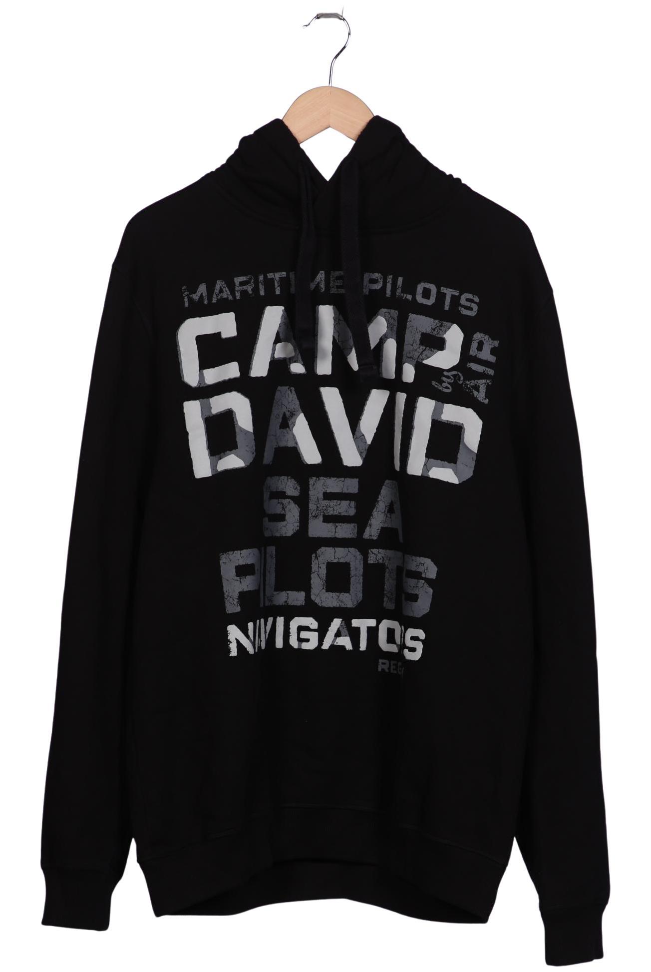 

Camp David Herren Kapuzenpullover, schwarz, Gr. 56