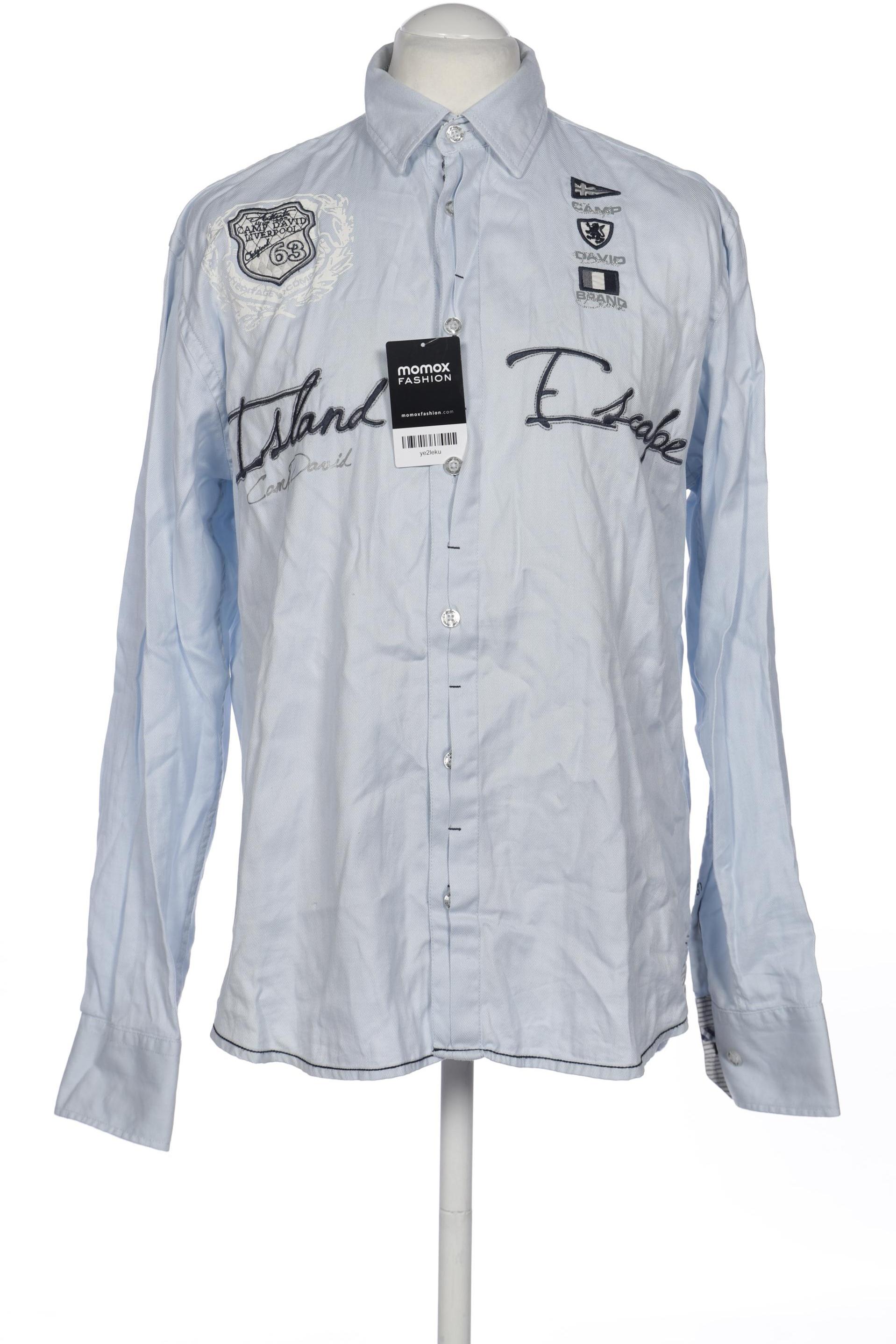 

Camp David Herren Hemd, hellblau, Gr. 52