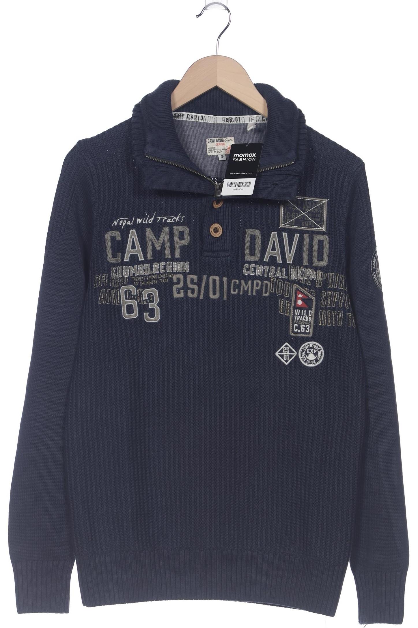 

Camp David Herren Pullover, marineblau, Gr. 46