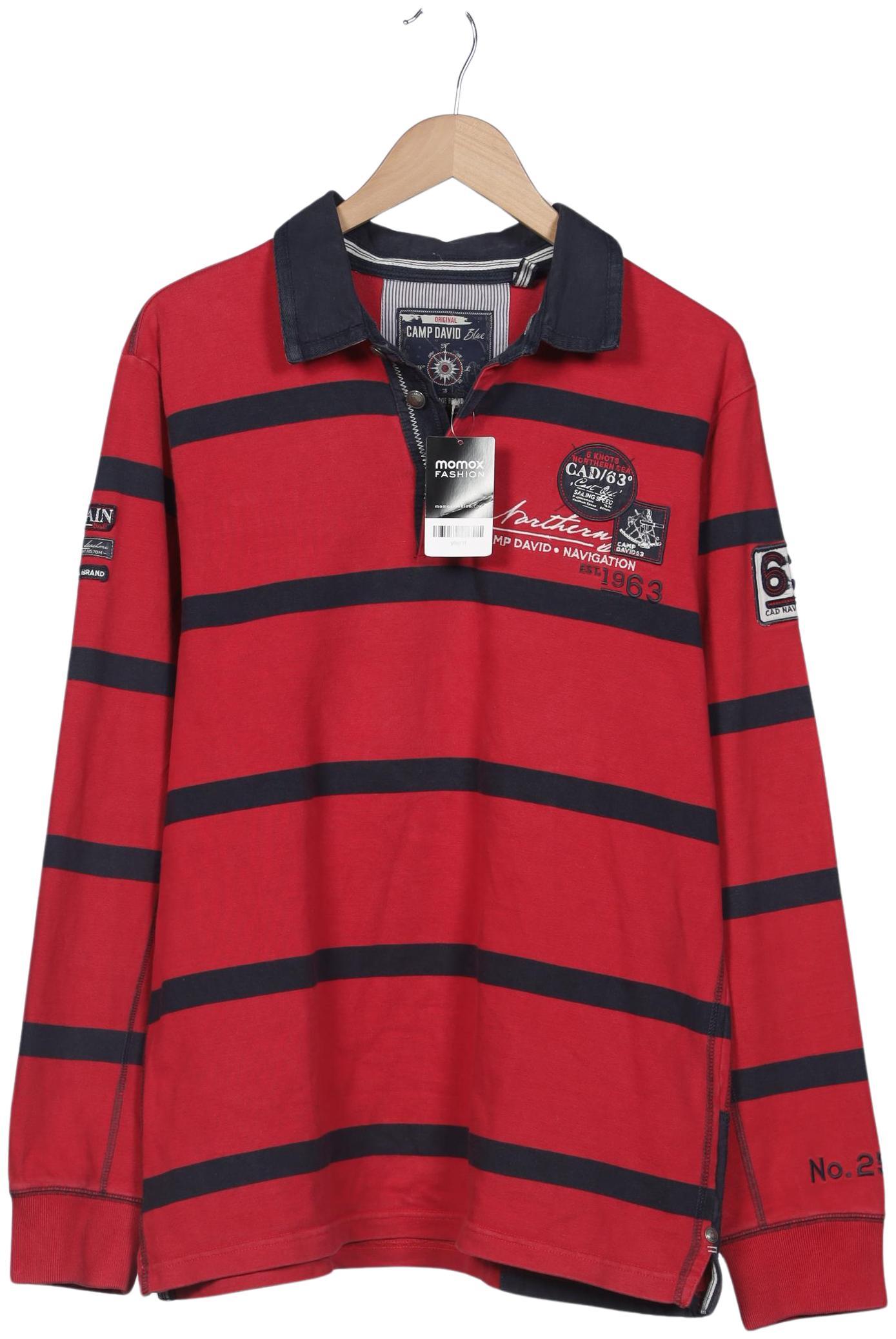 

Camp David Herren Poloshirt, rot, Gr. 54