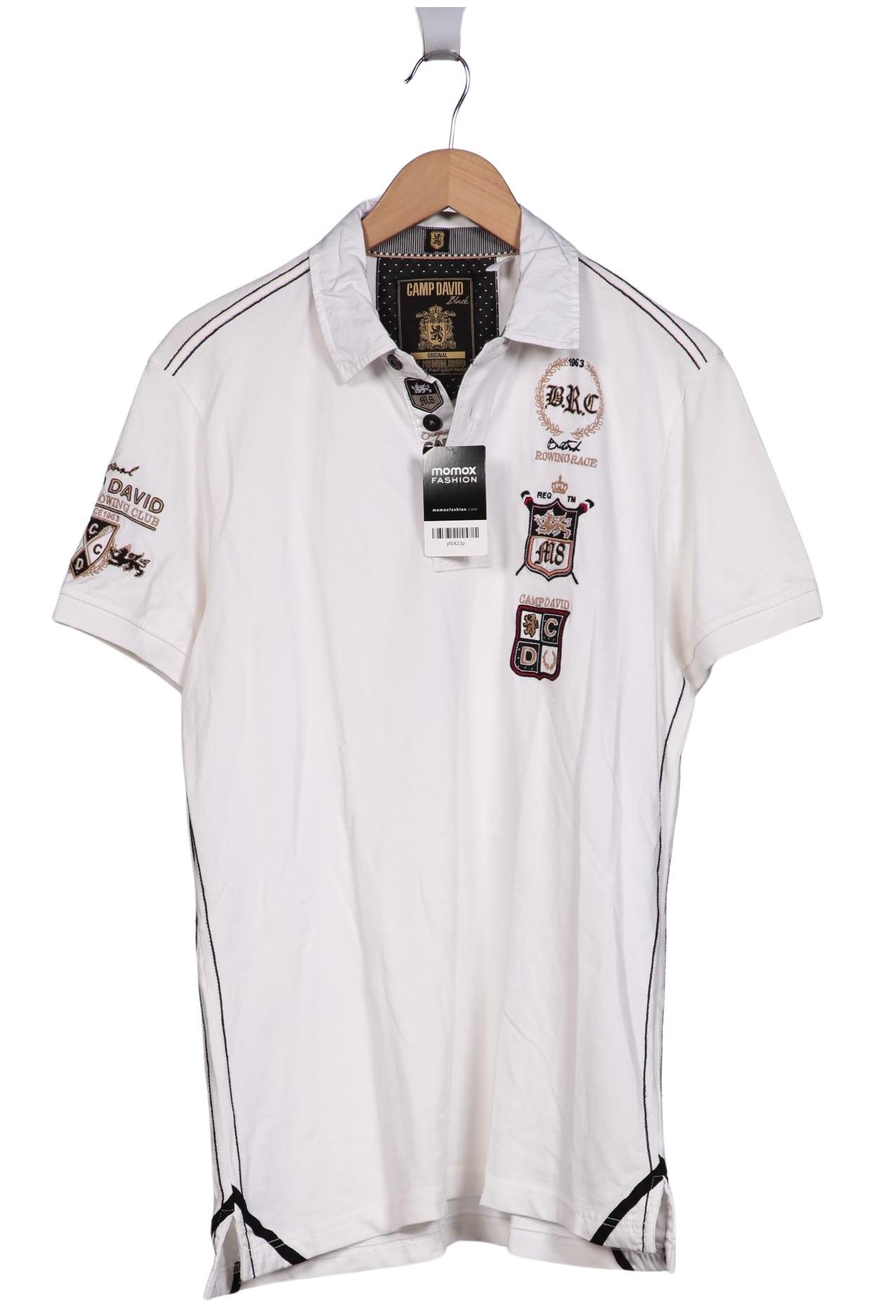 

Camp David Herren Poloshirt, weiß, Gr. 52