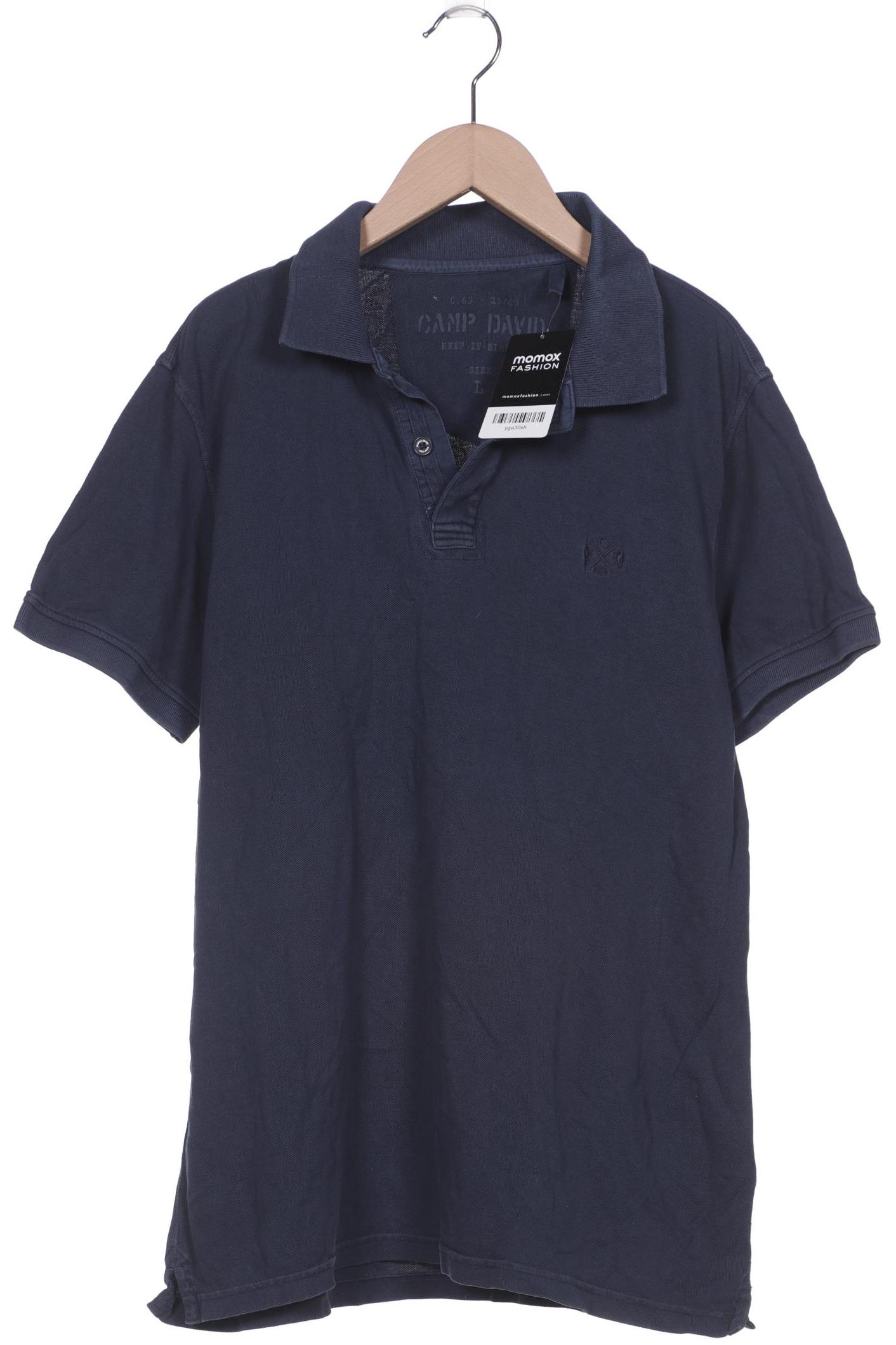 

Camp David Herren Poloshirt, marineblau