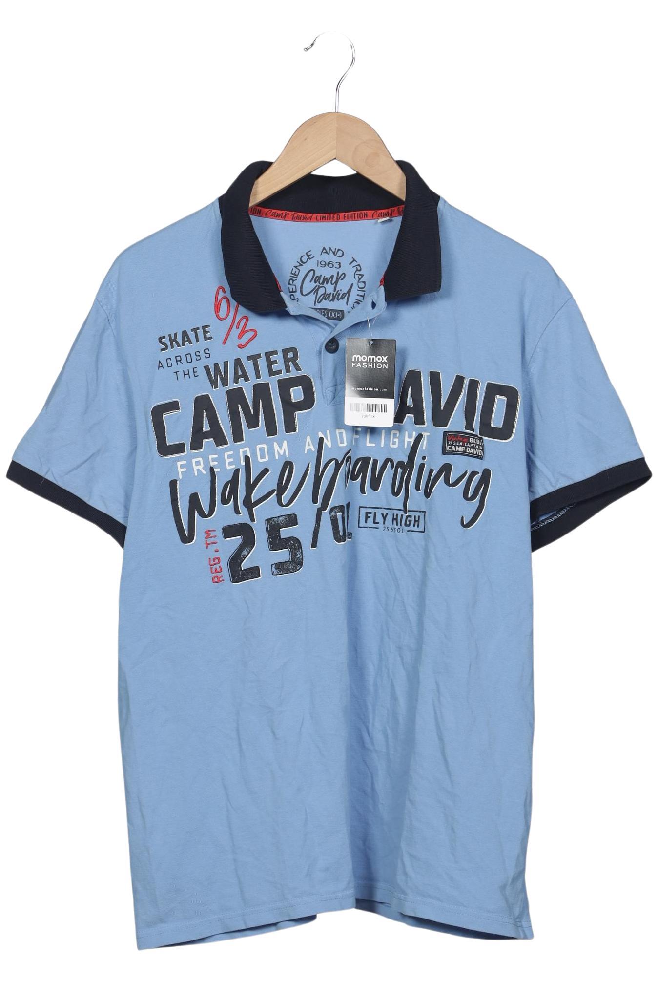 

Camp David Herren Poloshirt, blau, Gr. 56