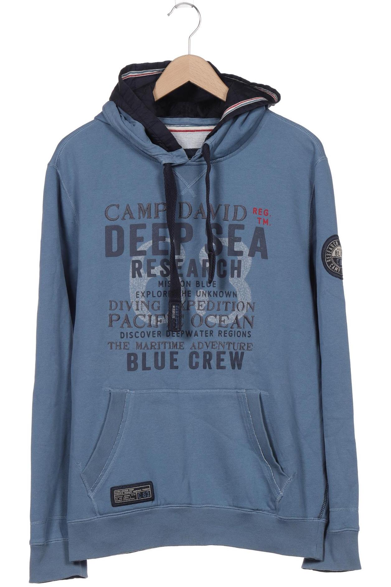 

Camp David Herren Kapuzenpullover, blau