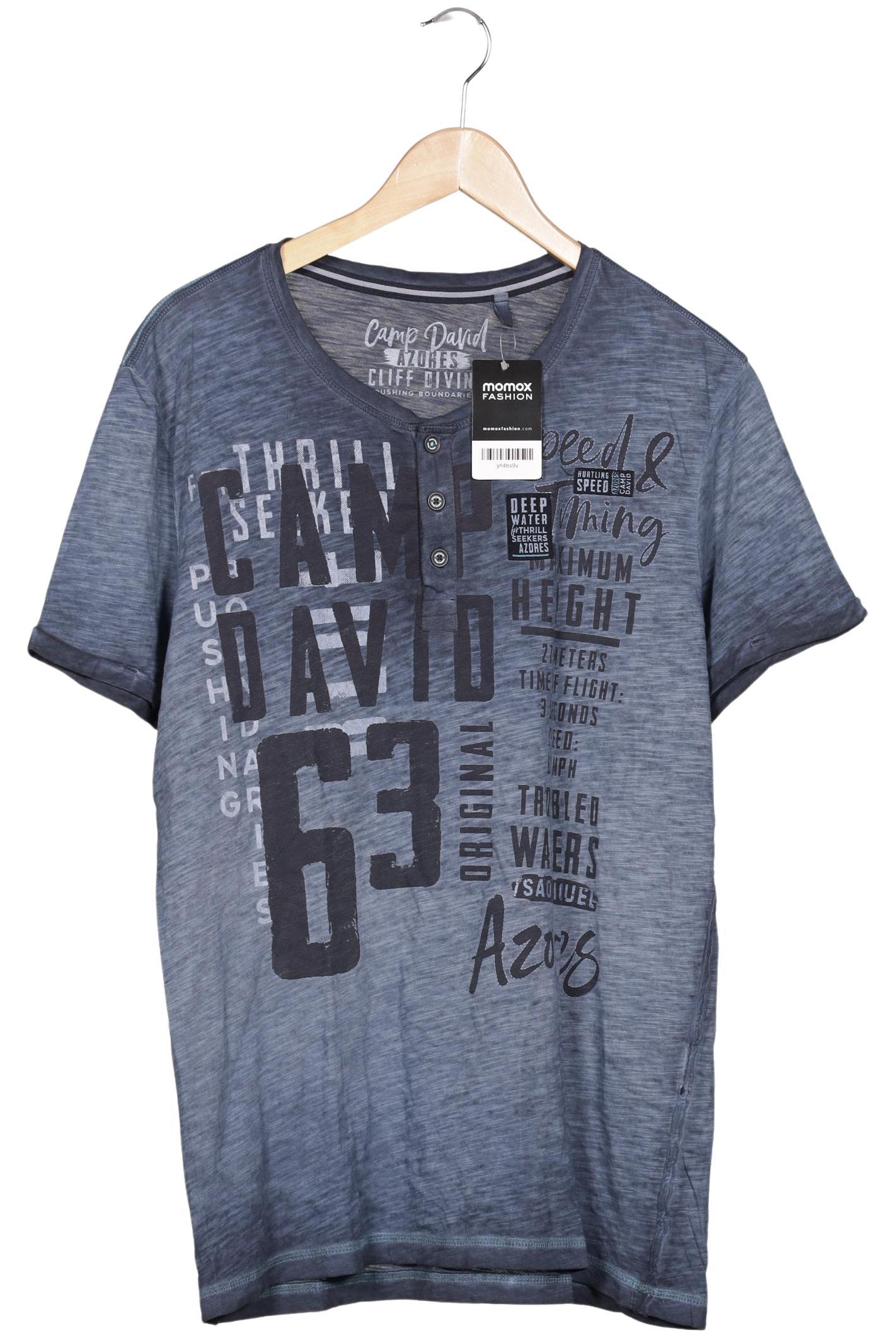 

Camp David Herren T-Shirt, marineblau, Gr. 52
