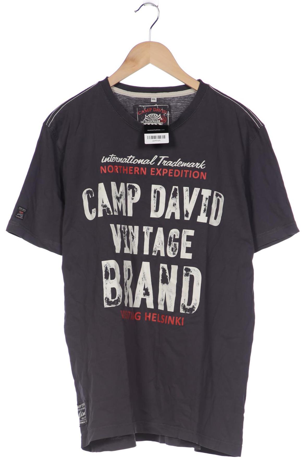 

Camp David Herren T-Shirt, grau