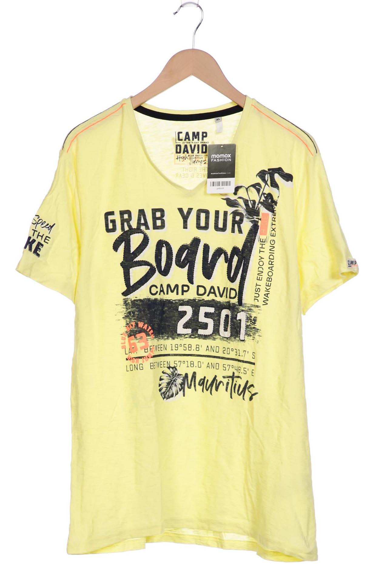 

Camp David Herren T-Shirt, gelb, Gr. 54