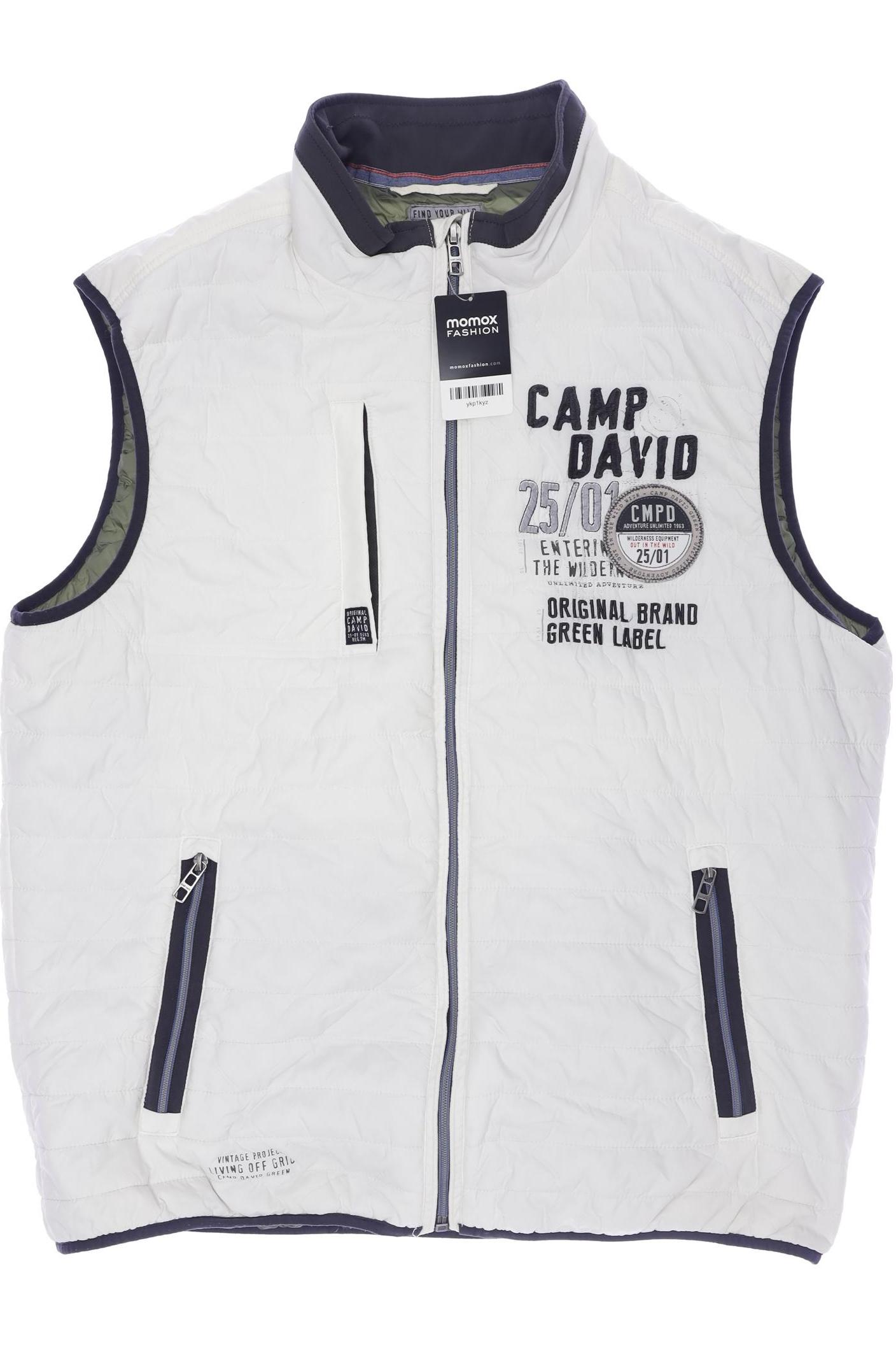 

Camp David Herren Weste, weiß, Gr. 58