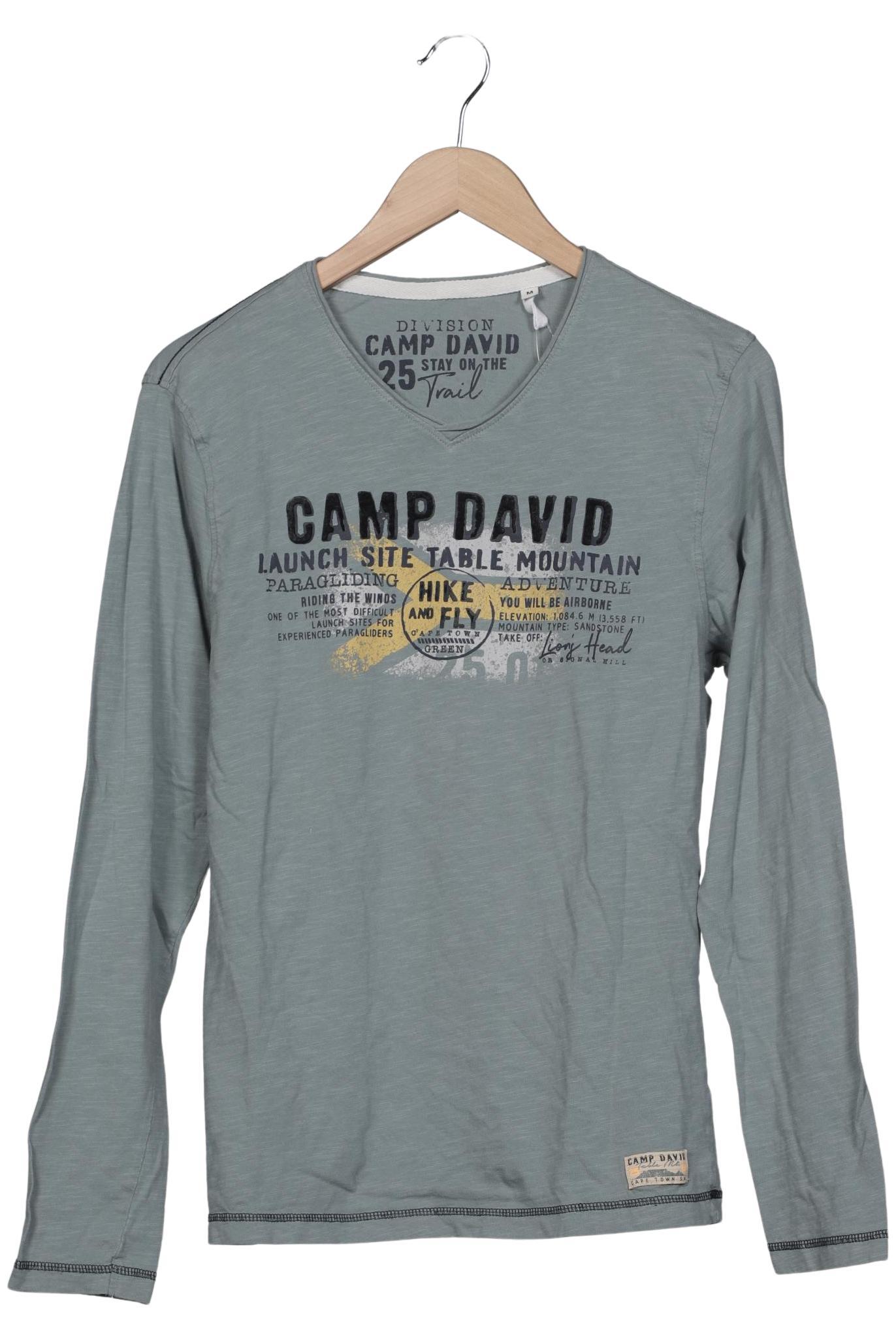 

Camp David Herren Langarmshirt, grau, Gr. 48