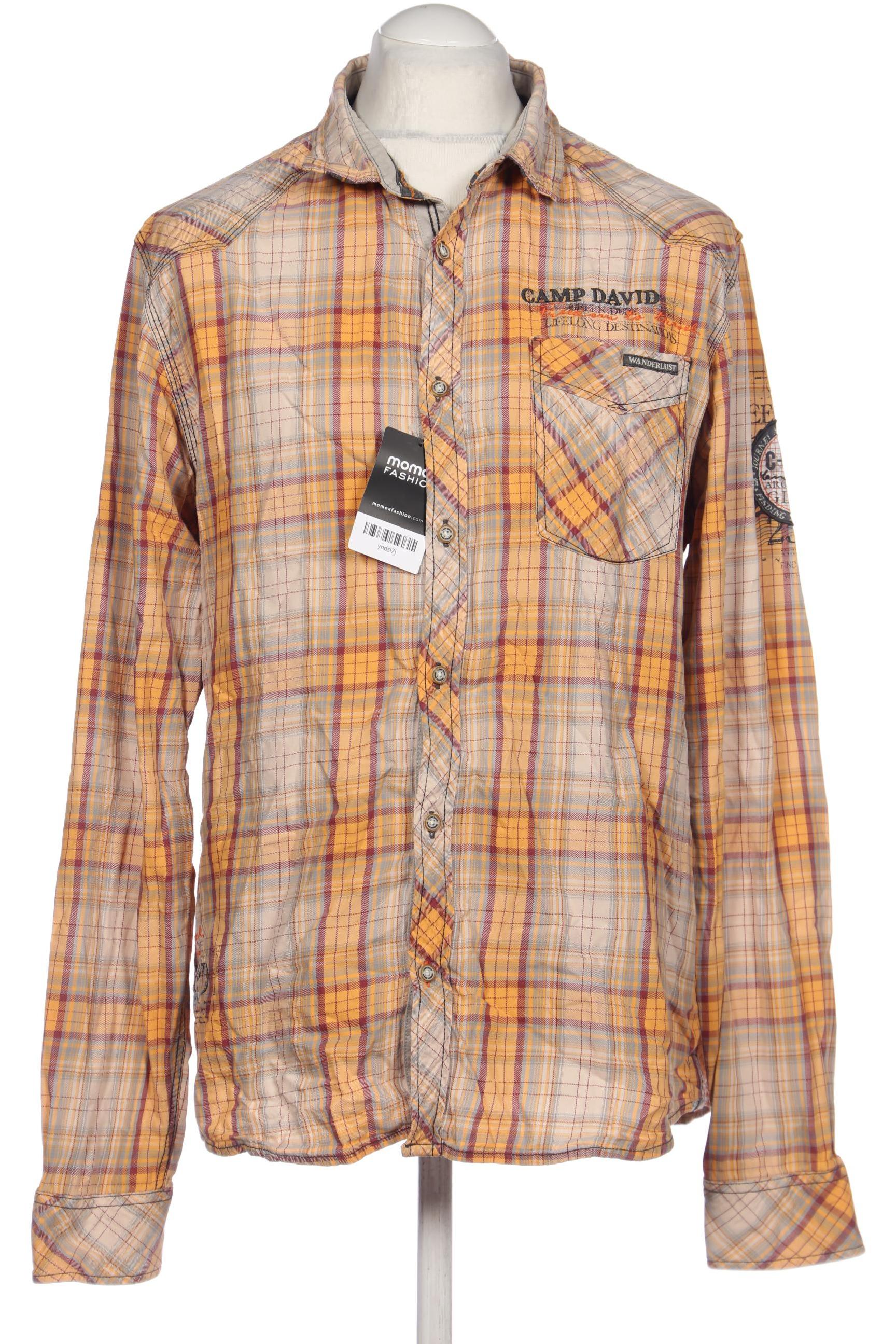 

Camp David Herren Hemd, orange