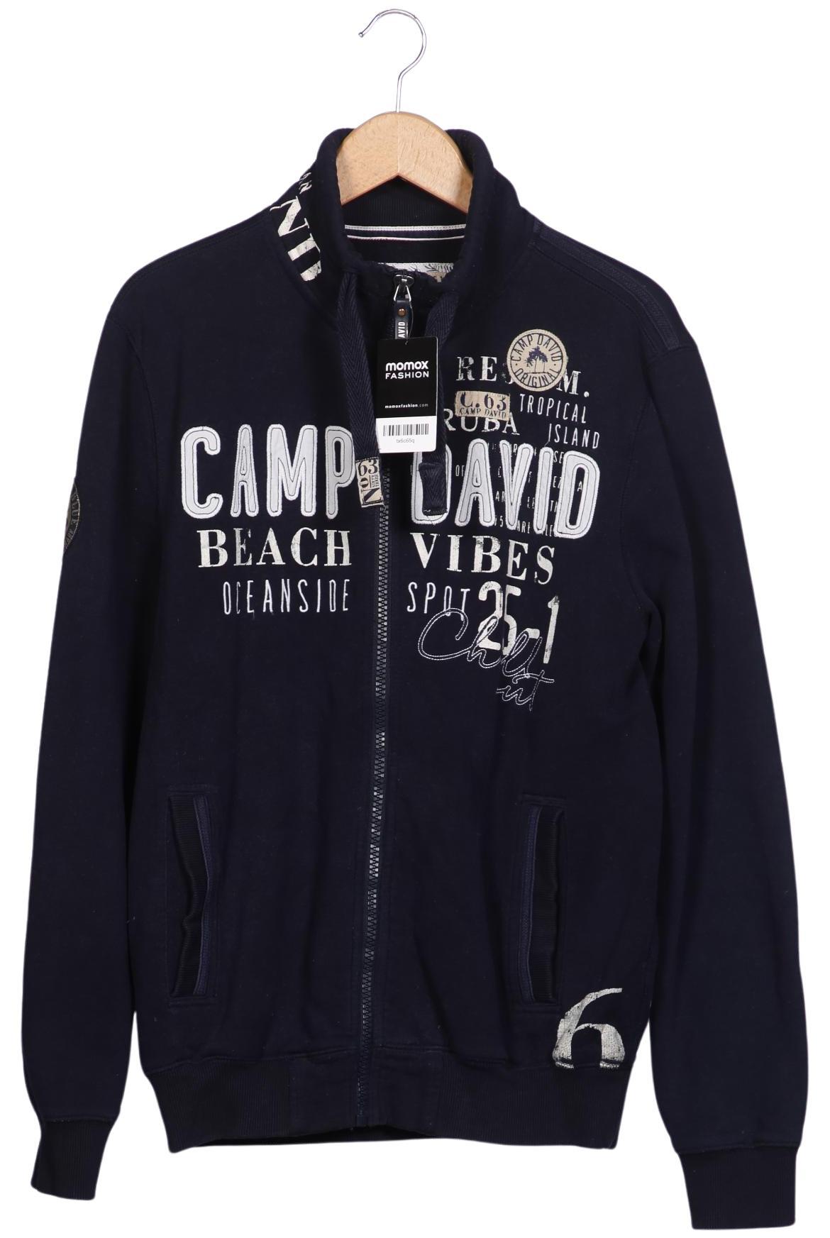 

Camp David Herren Sweatshirt, marineblau, Gr. 48