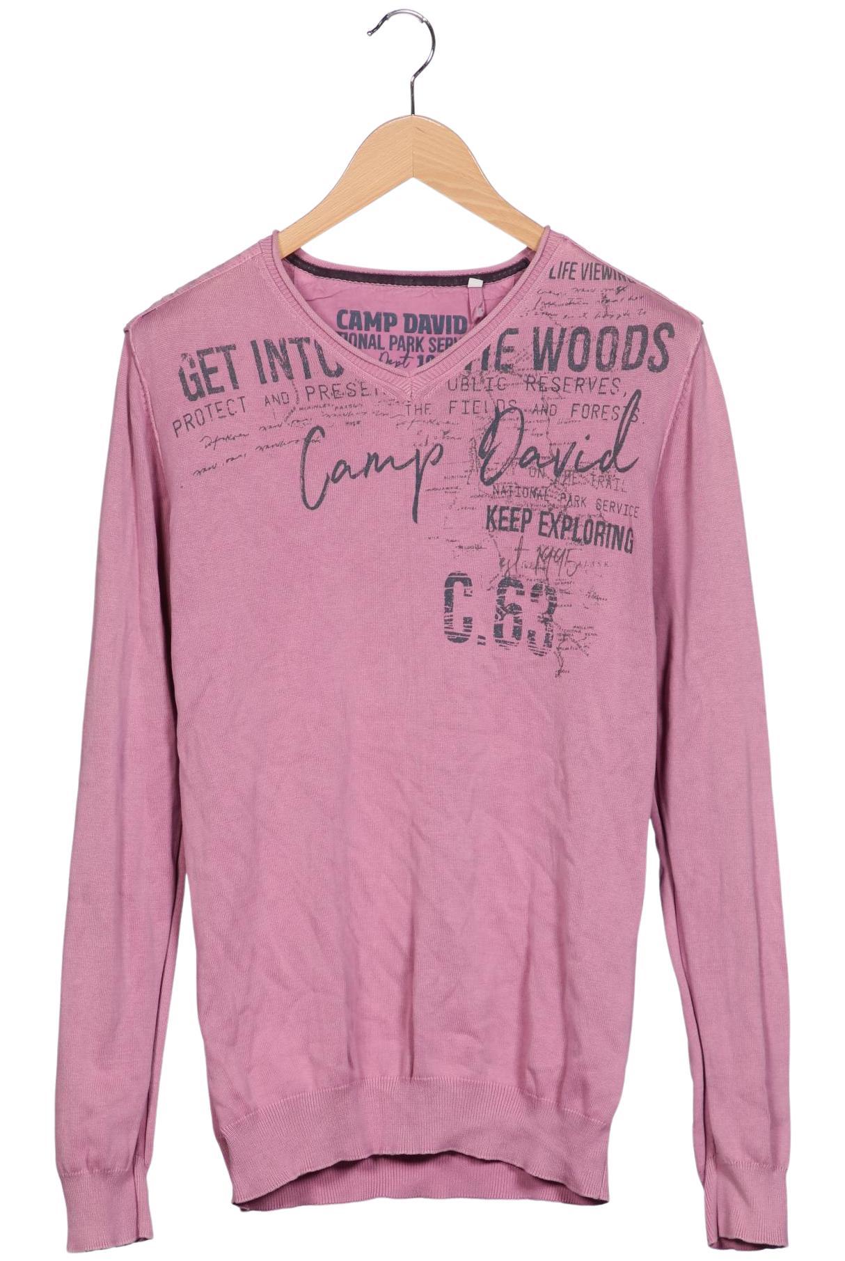 

Camp David Herren Pullover, pink, Gr. 48