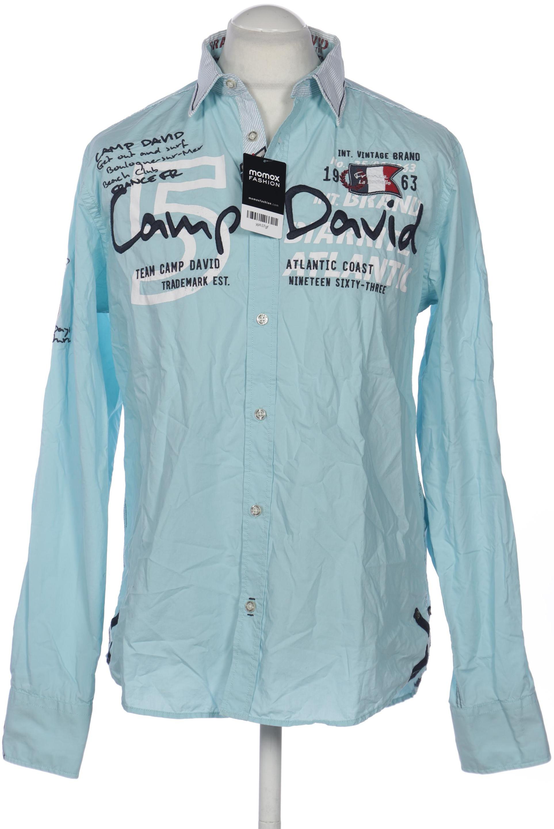 

Camp David Herren Hemd, hellblau