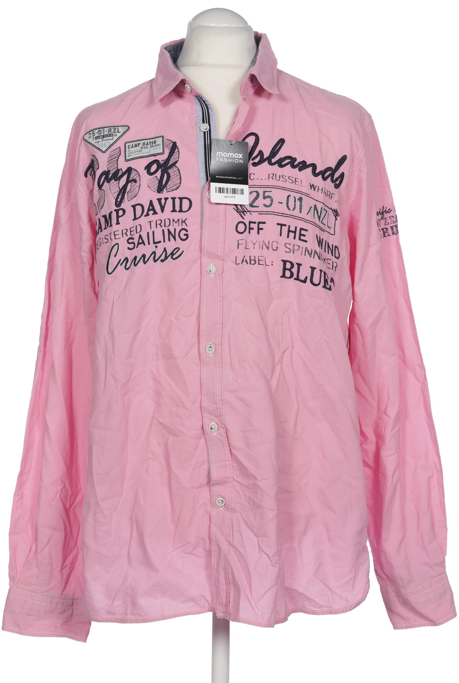 

Camp David Herren Hemd, pink, Gr. 54